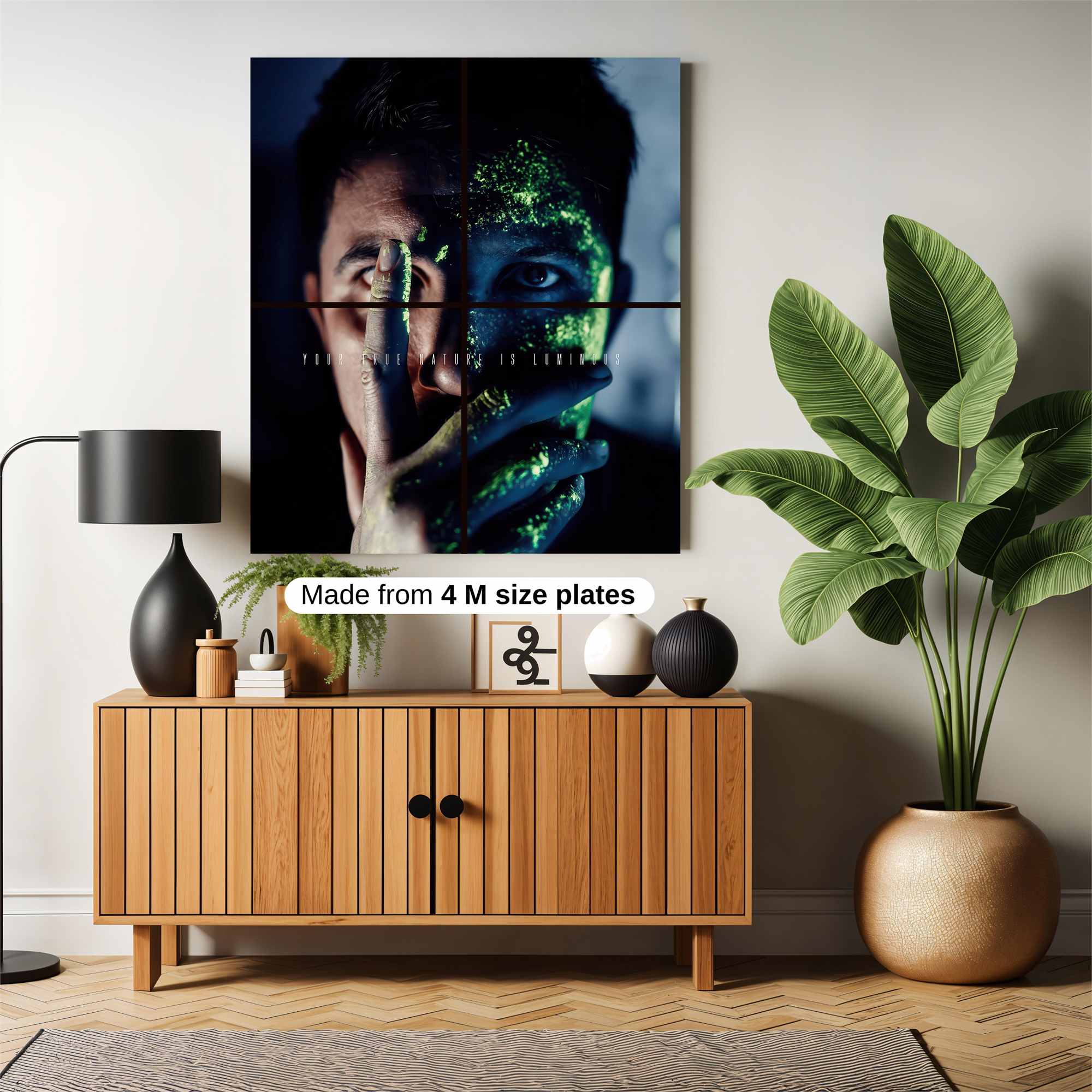 Neon Mystery Safe Wall Magnetic / M