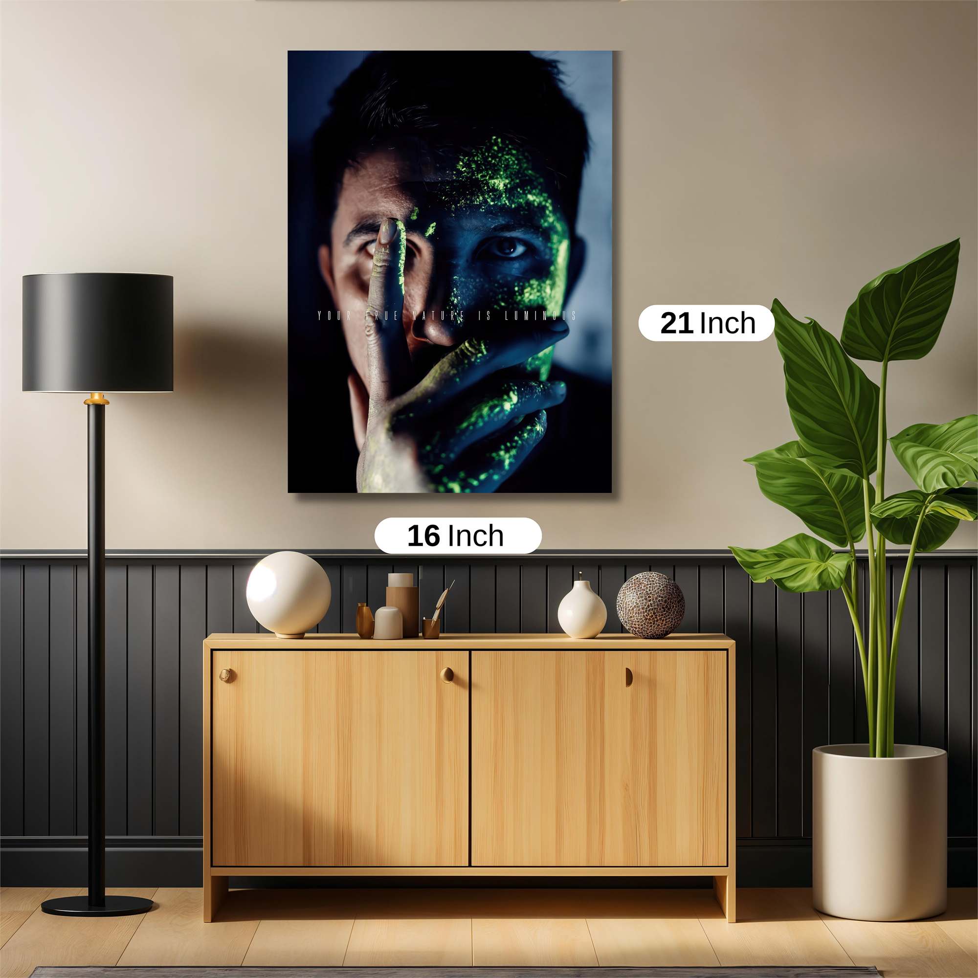 Neon Mystery Safe Wall Magnetic / M