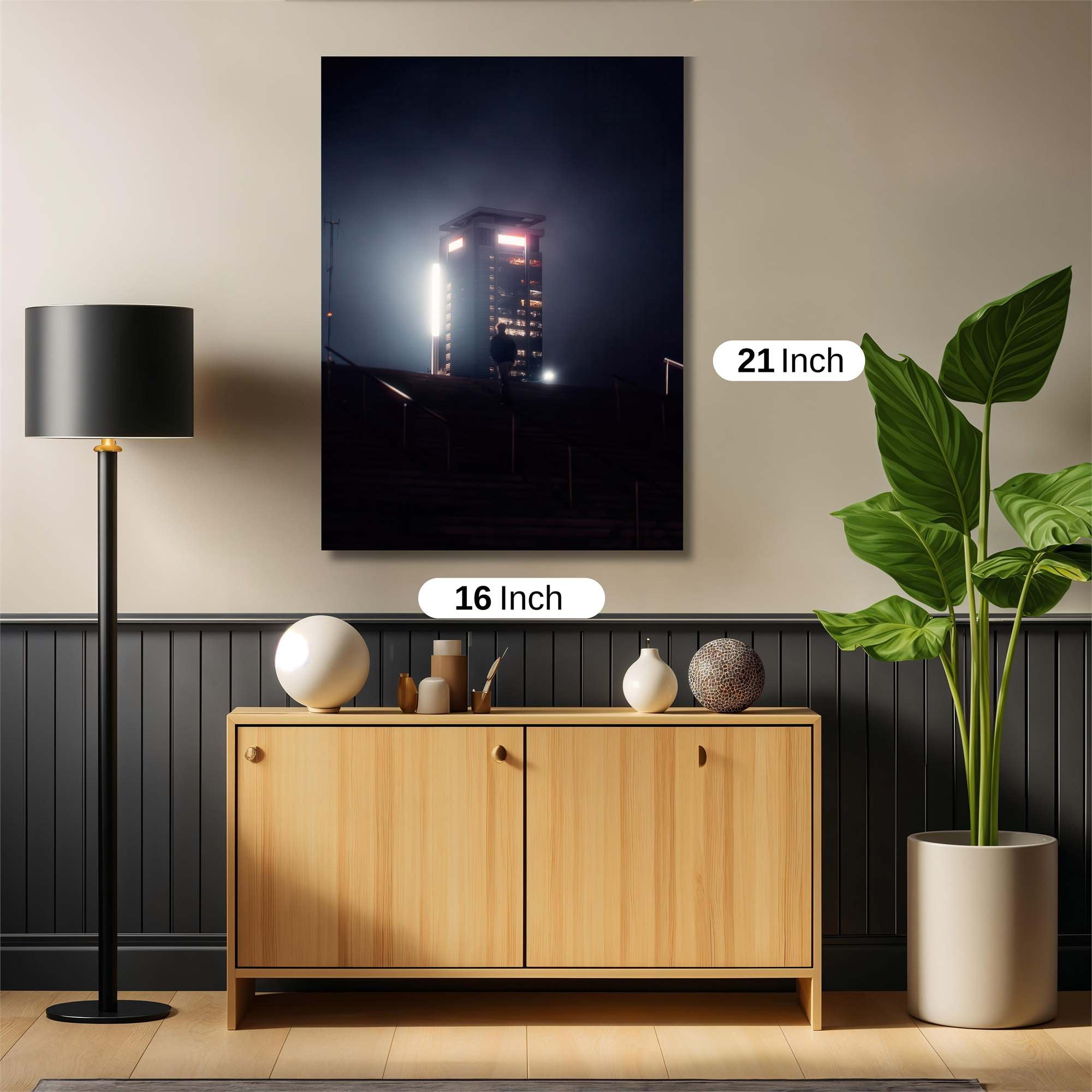 Tower Eerie Safe Wall Magnetic / M