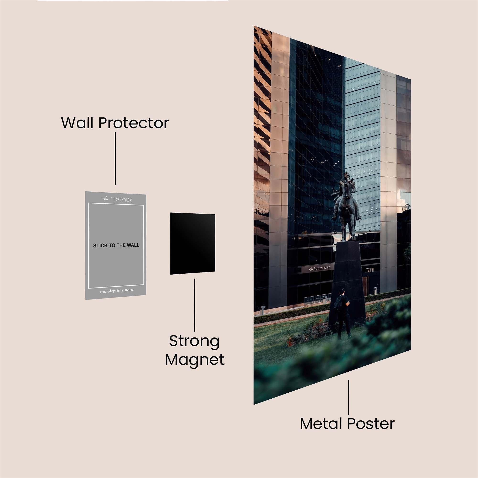 Equestrian Serenity Safe Wall Magnetic / M