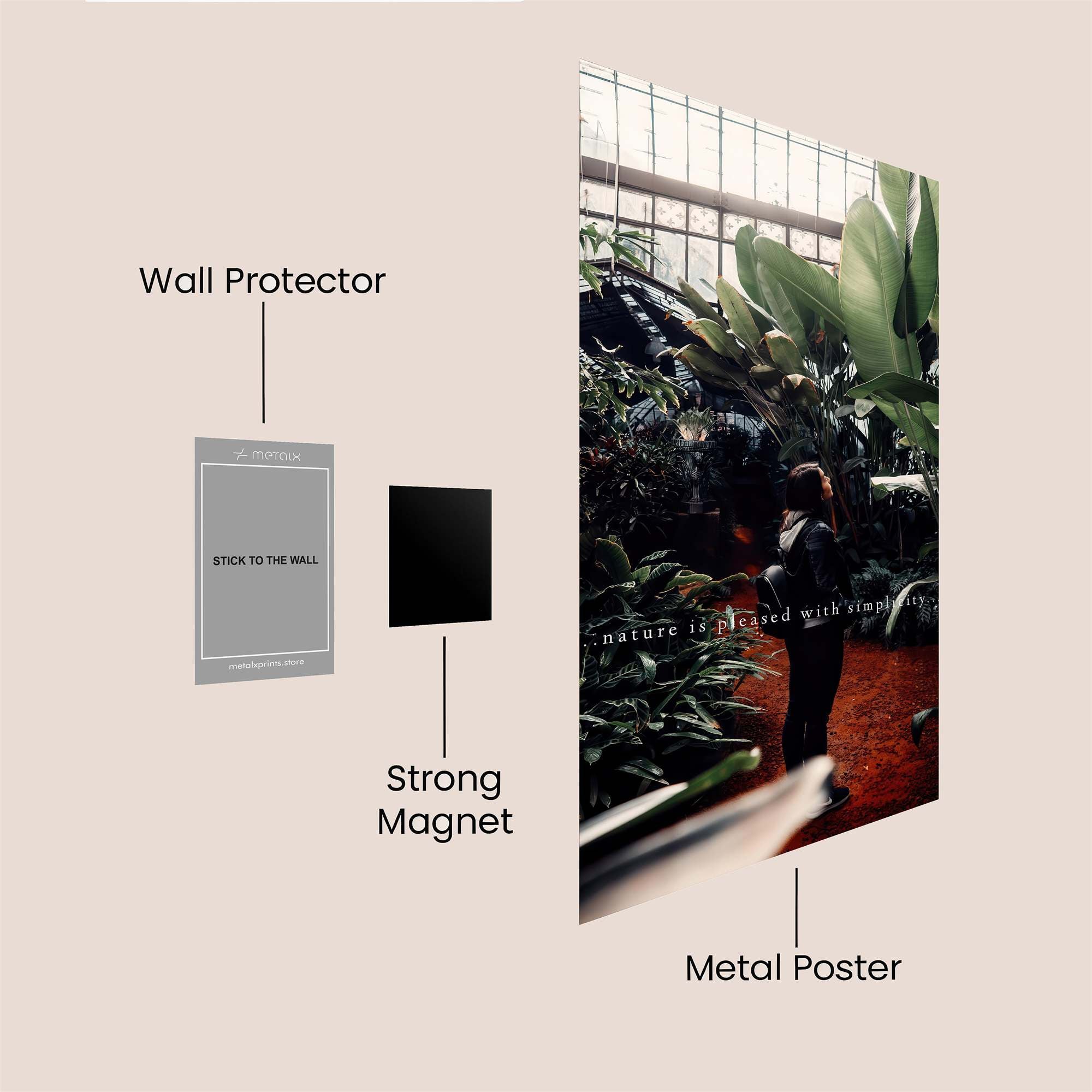 Jungle Serene Safe Wall Magnetic / M