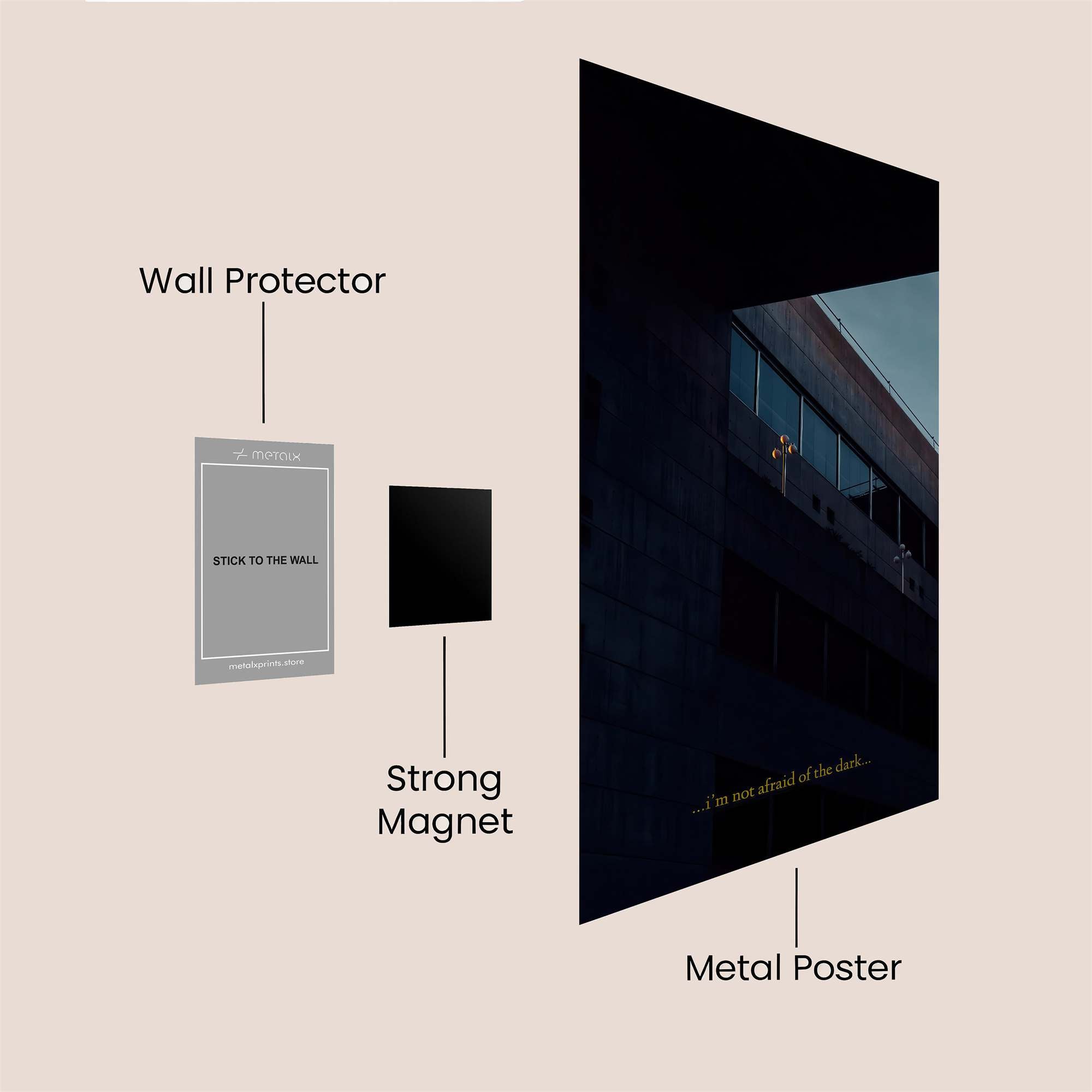 Building Twilight Safe Wall Magnetic / M