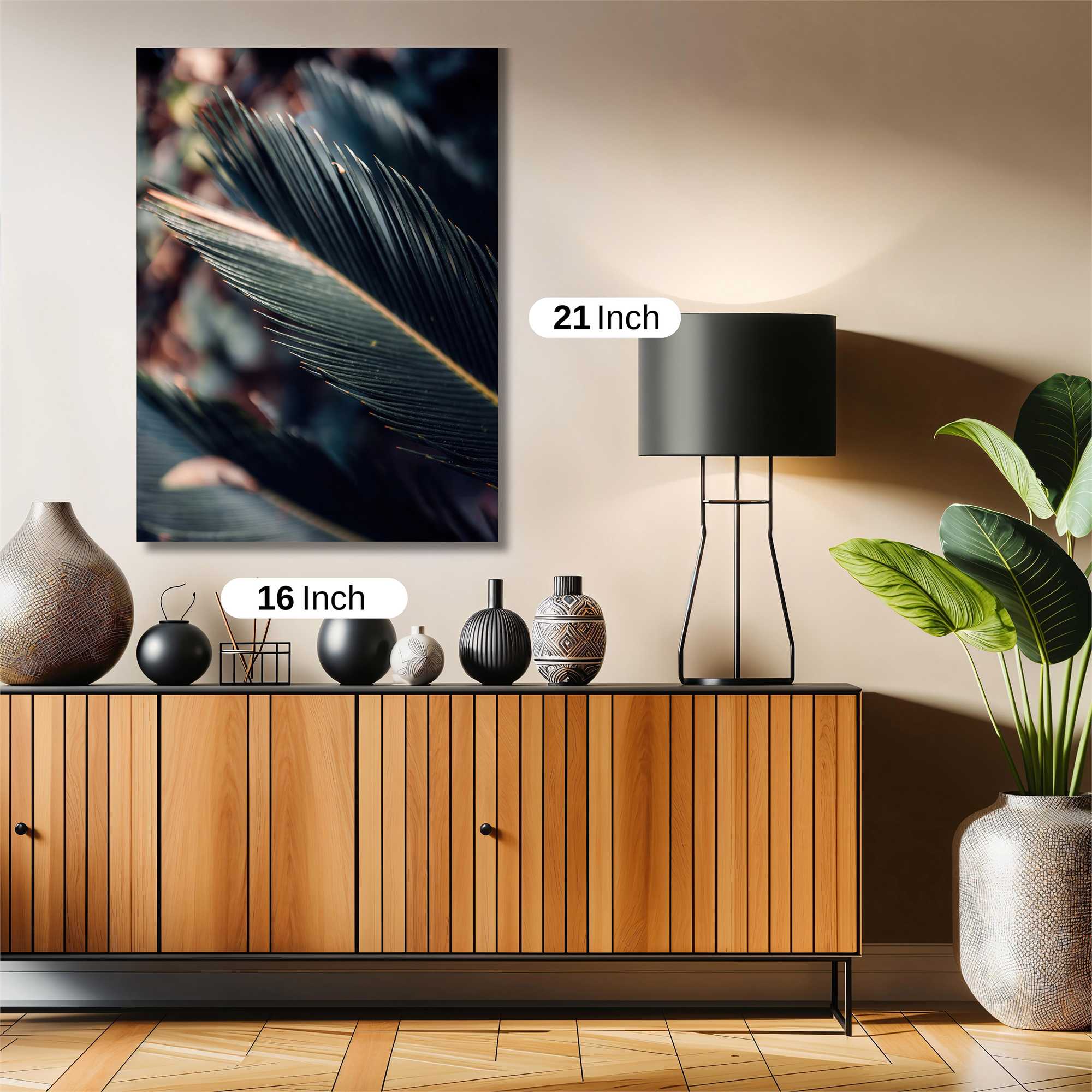 Palm Serenity Safe Wall Magnetic / M