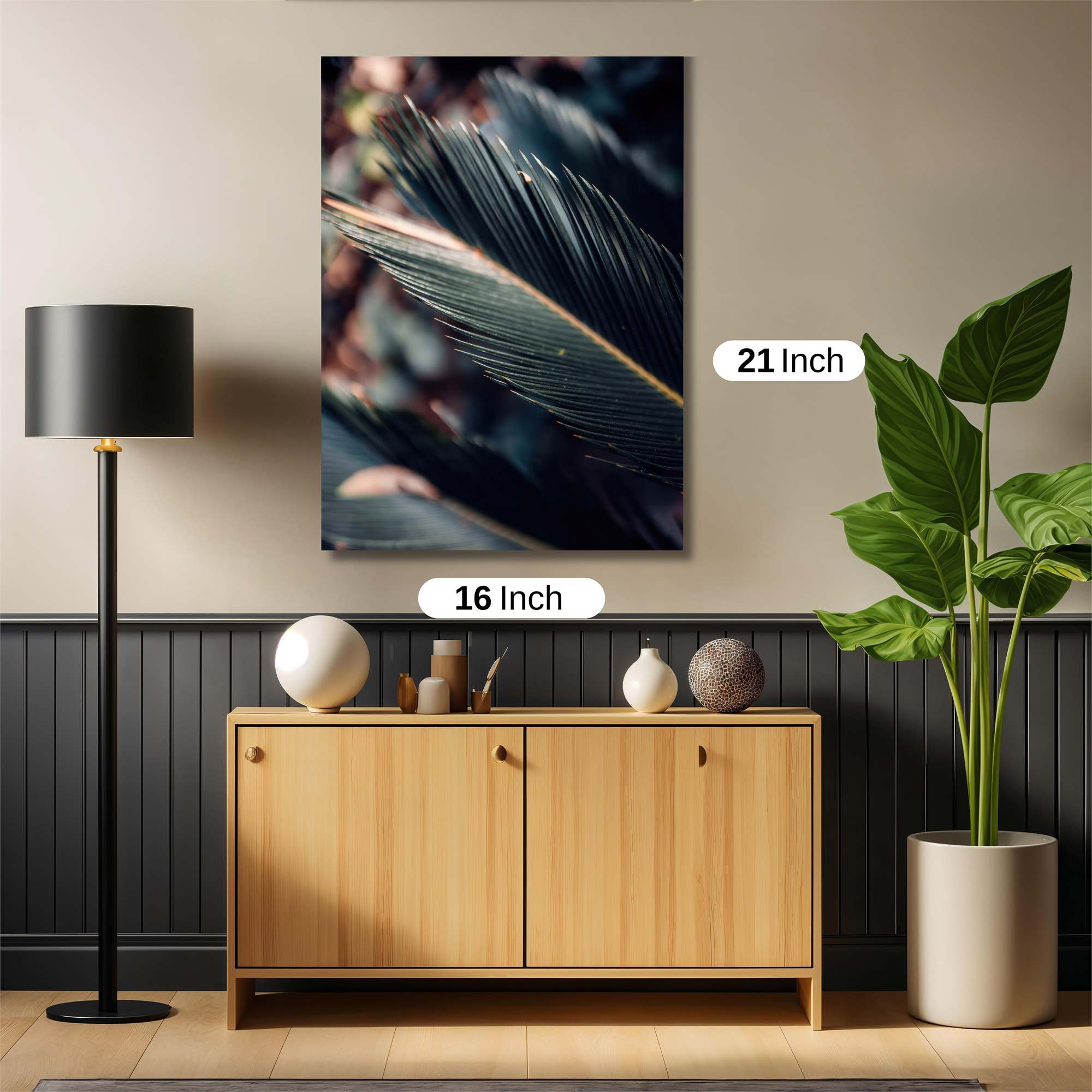 Palm Serenity Safe Wall Magnetic / M