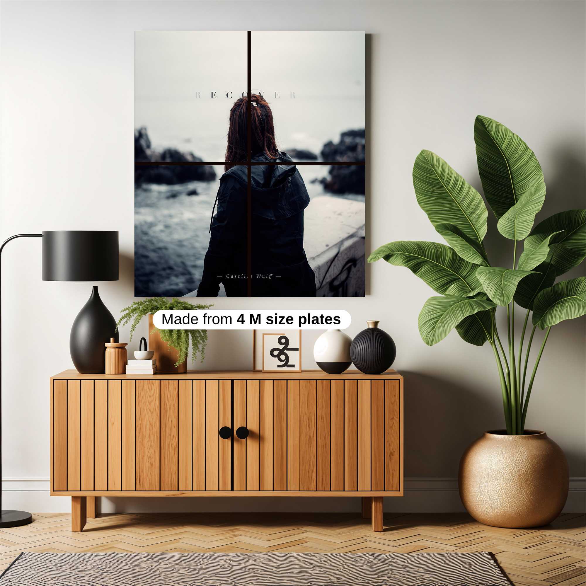 Solitude Echoes Safe Wall Magnetic / M