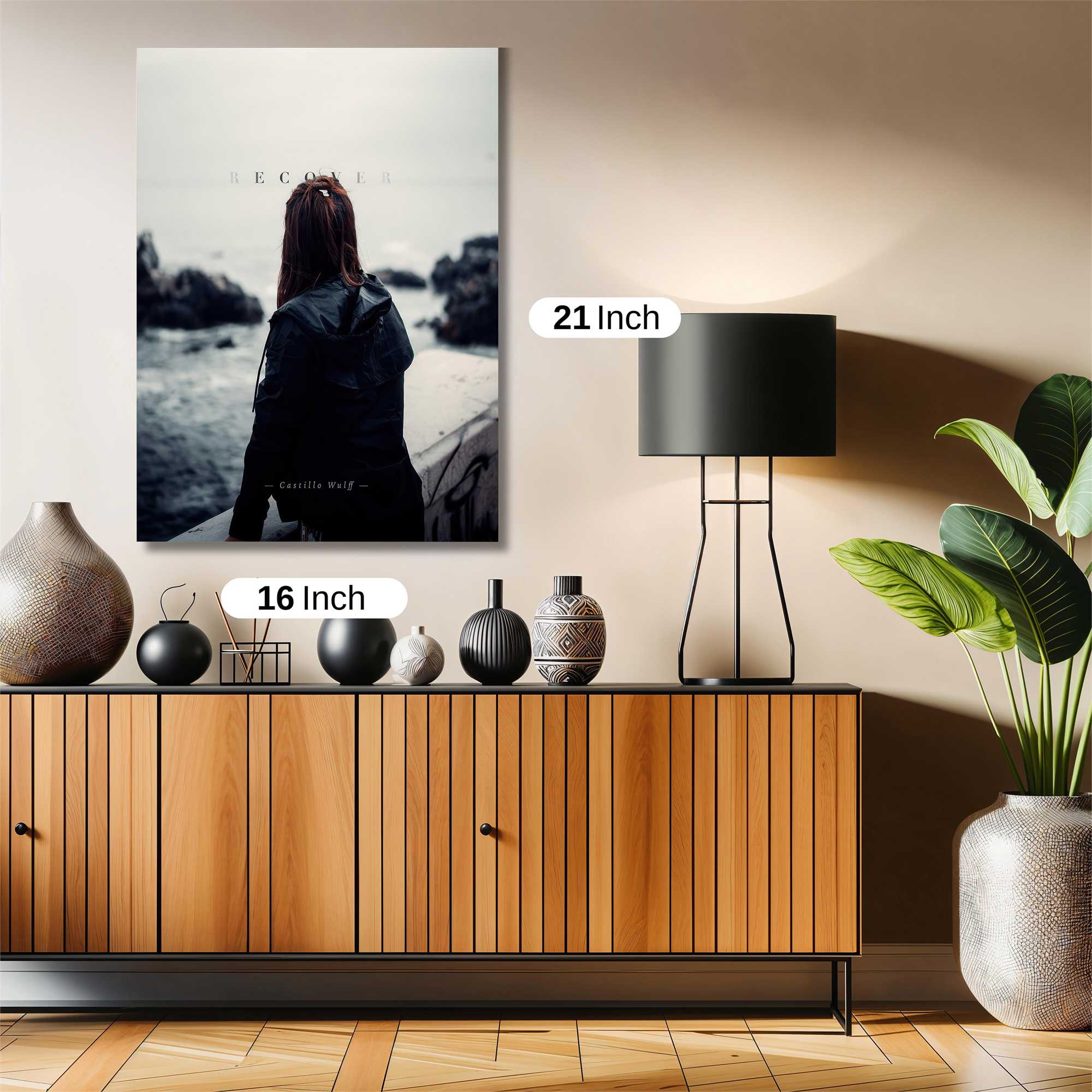 Solitude Echoes Safe Wall Magnetic / M