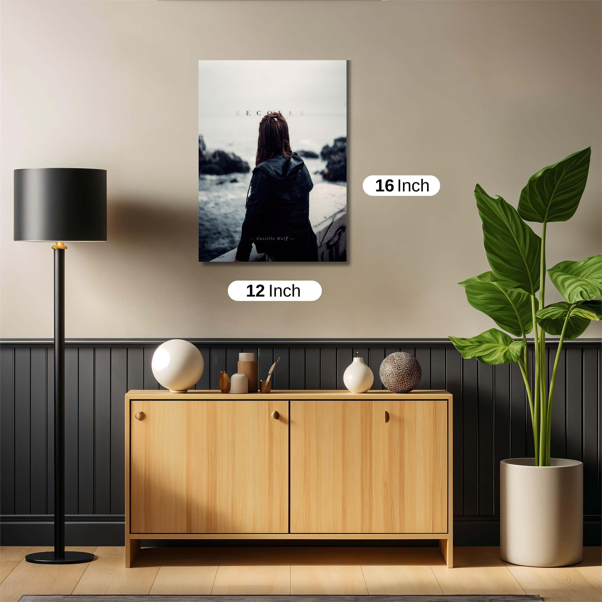 Solitude Echoes Safe Wall Magnetic / M