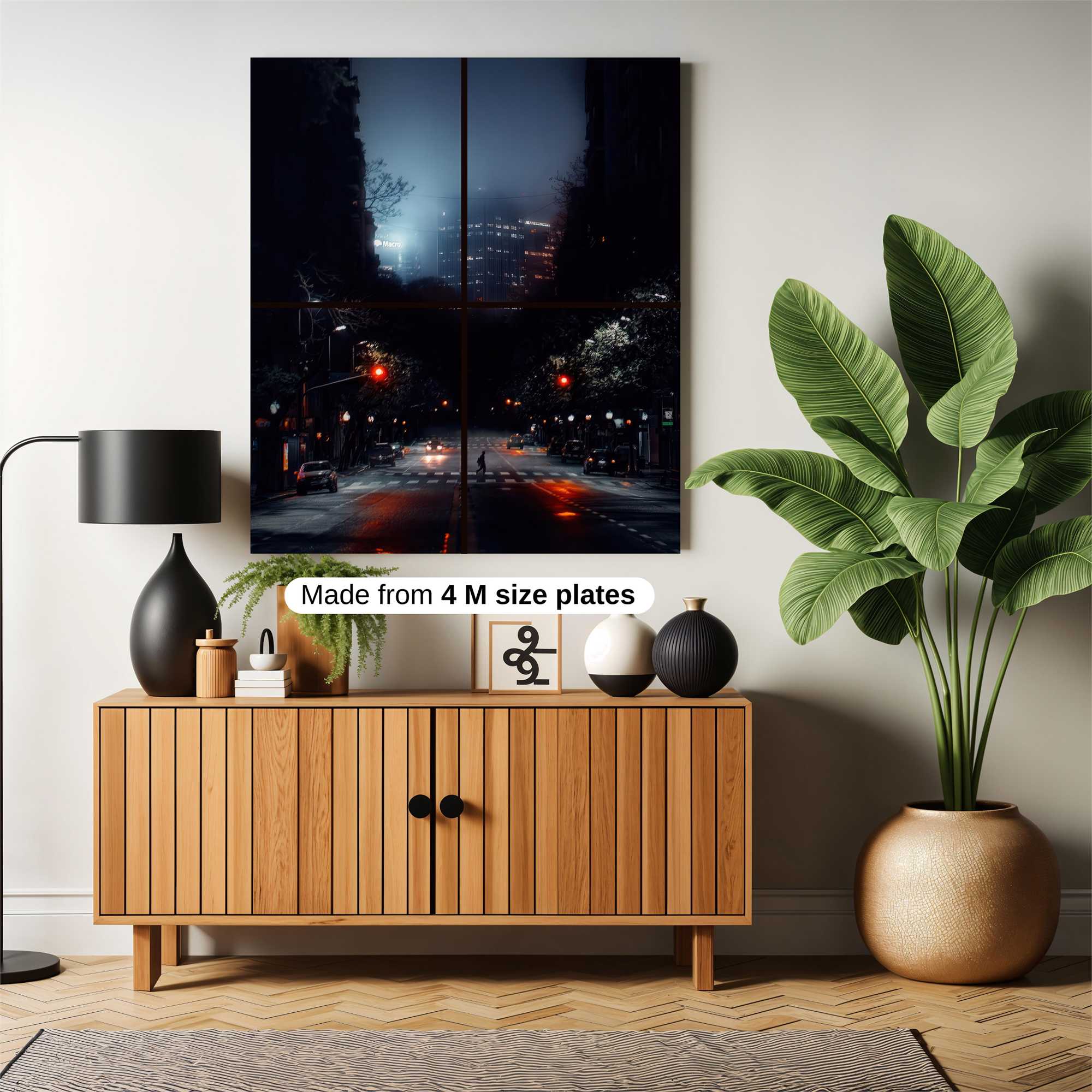 Cityscape Dream Safe Wall Magnetic / M