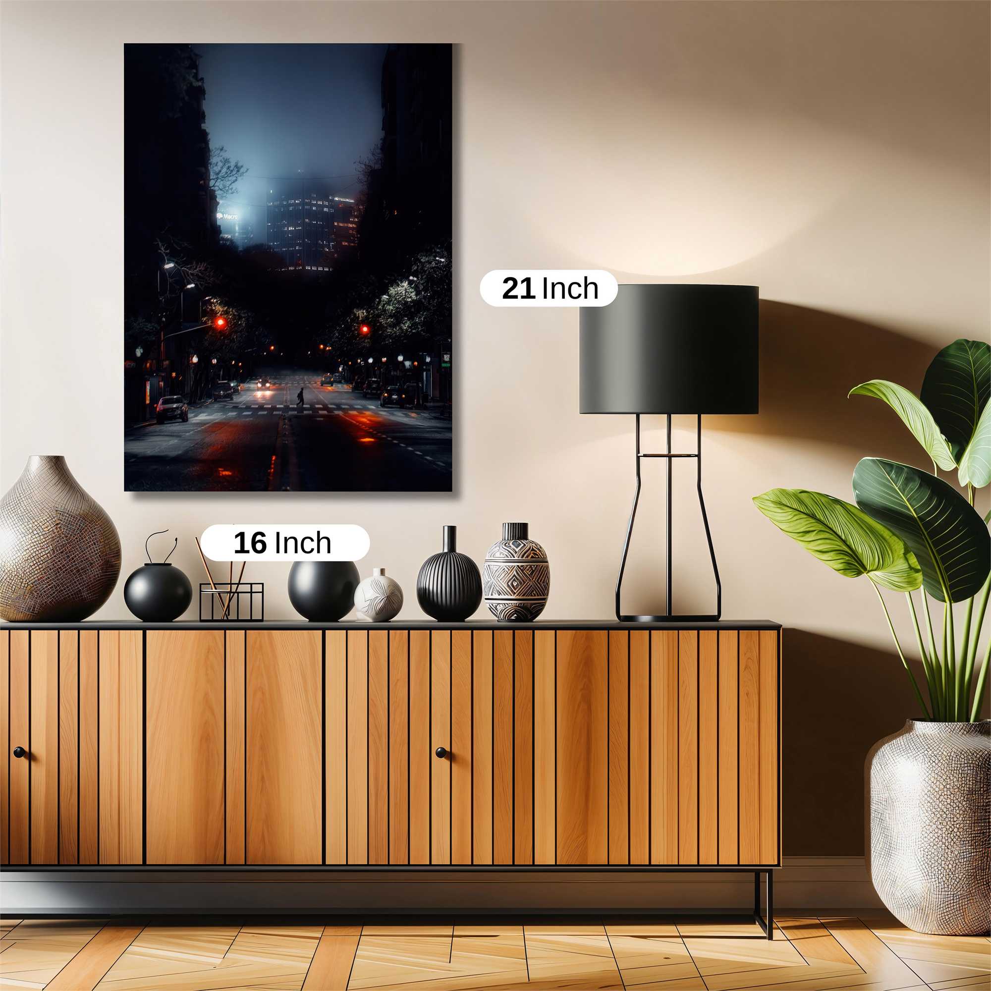 Cityscape Dream Safe Wall Magnetic / M