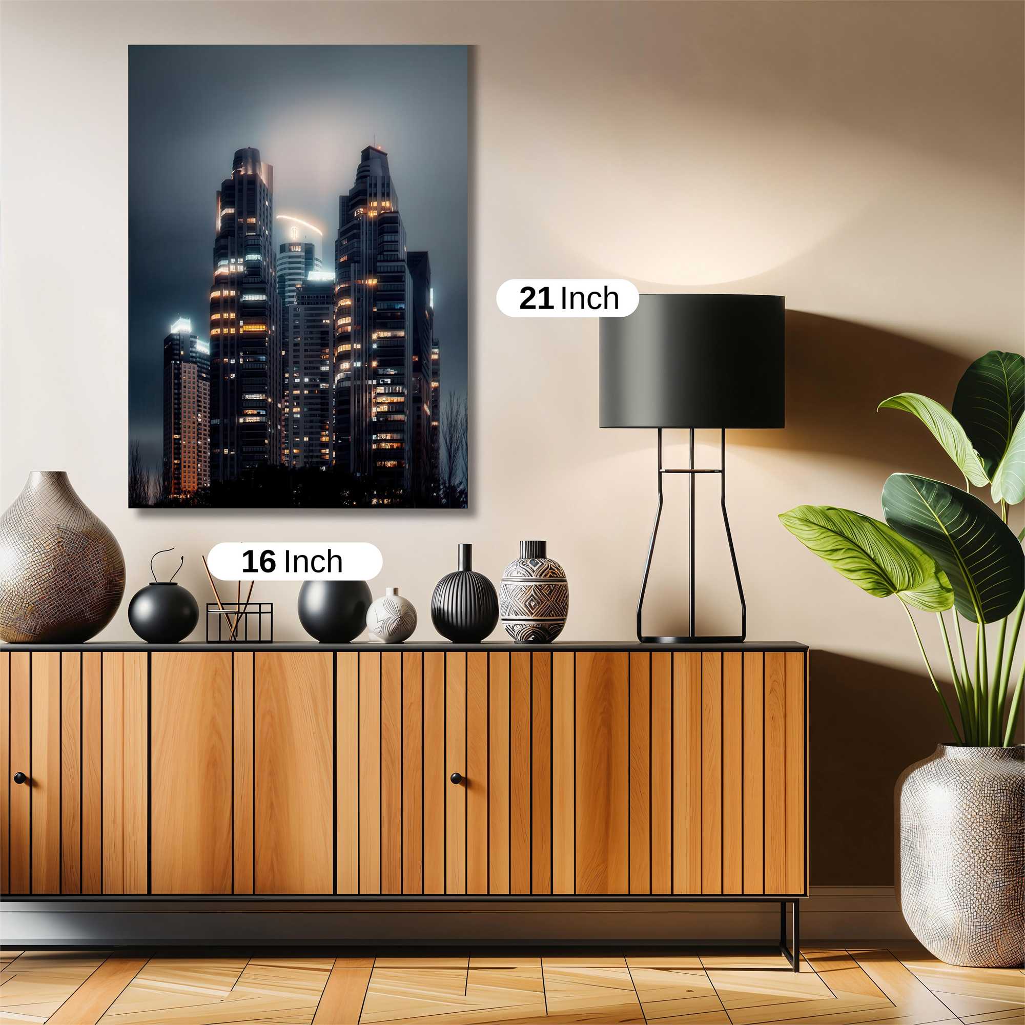 Skyline Glow Safe Wall Magnetic / M