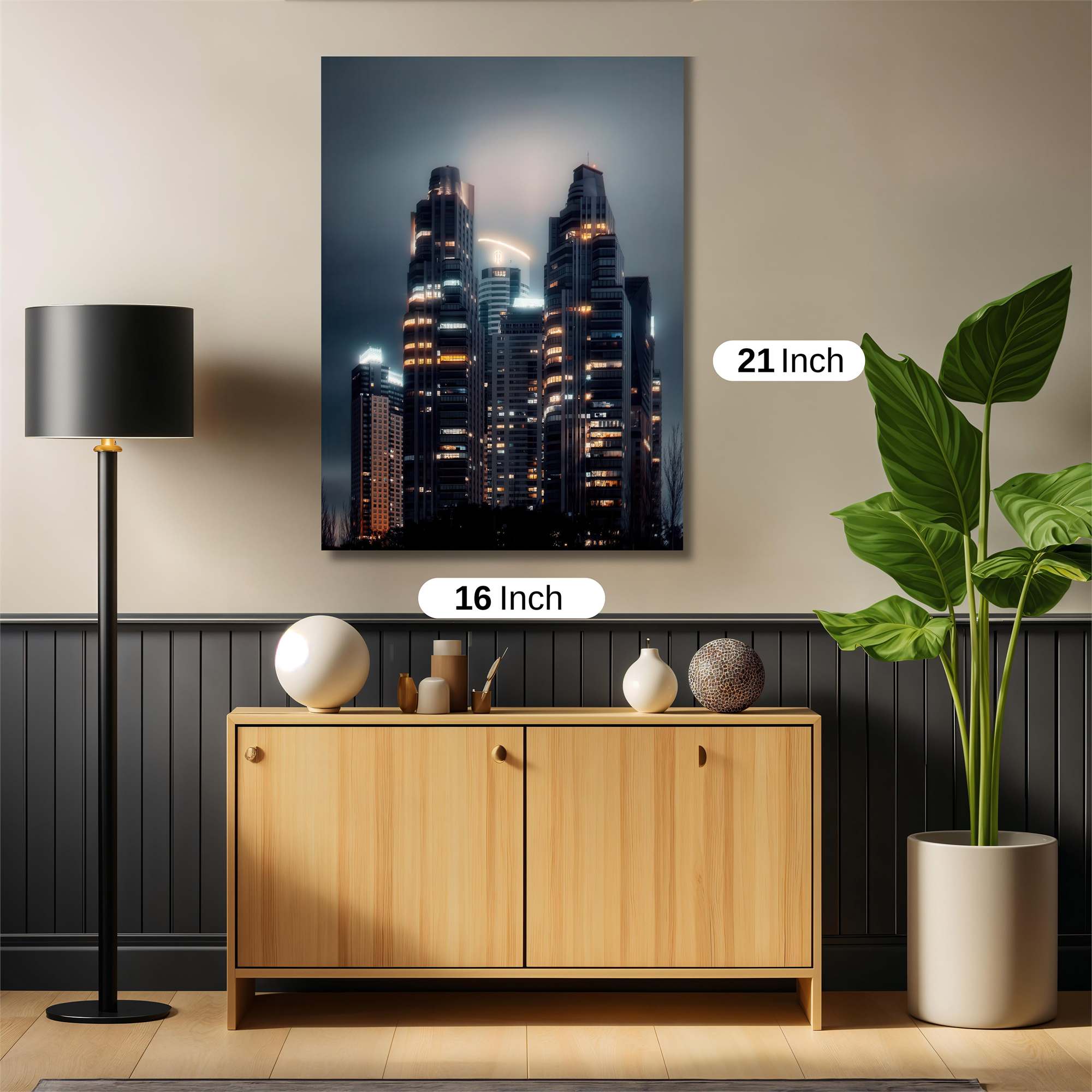 Skyline Glow Safe Wall Magnetic / M