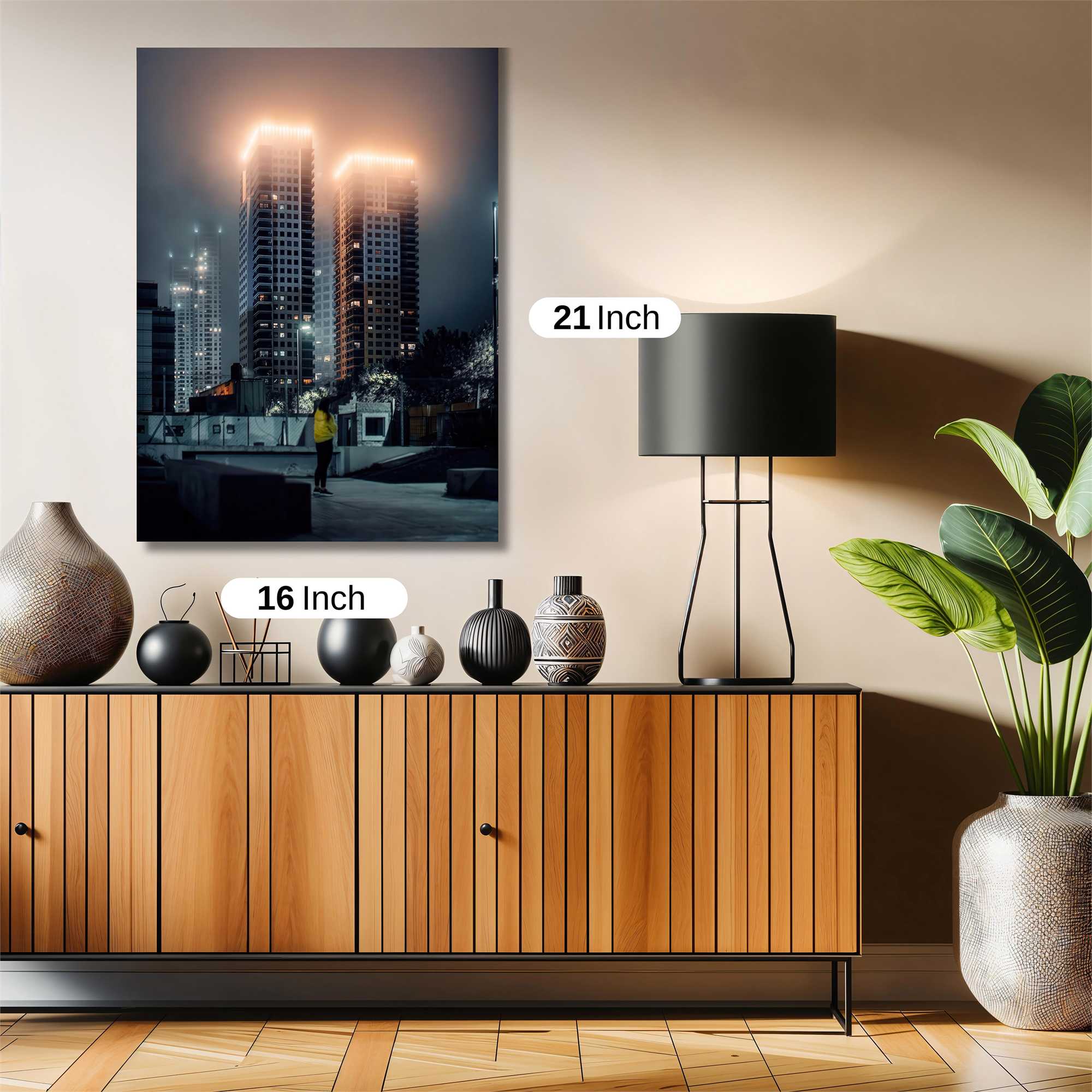 Skyline Glow Safe Wall Magnetic / M