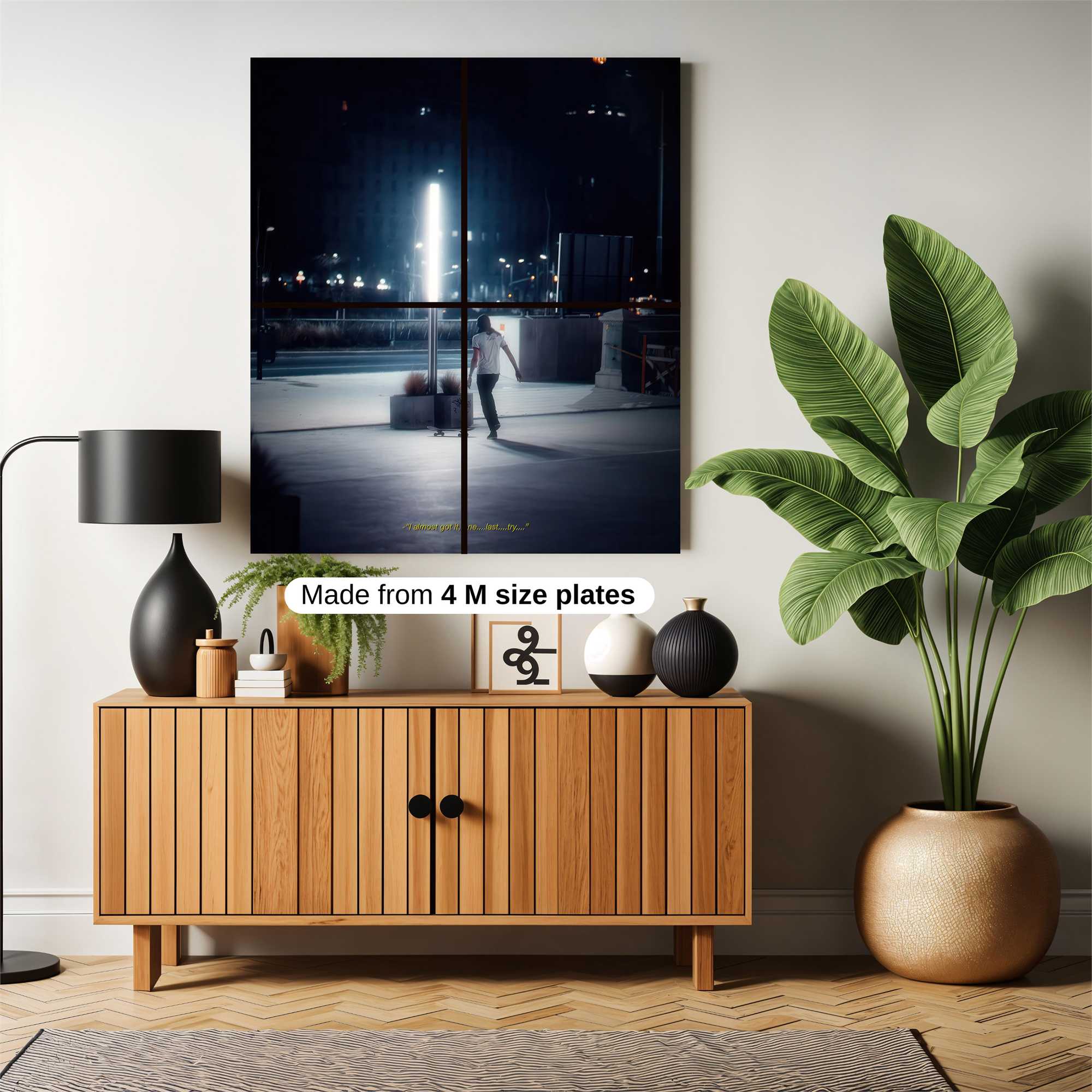 Night Skate Safe Wall Magnetic / M