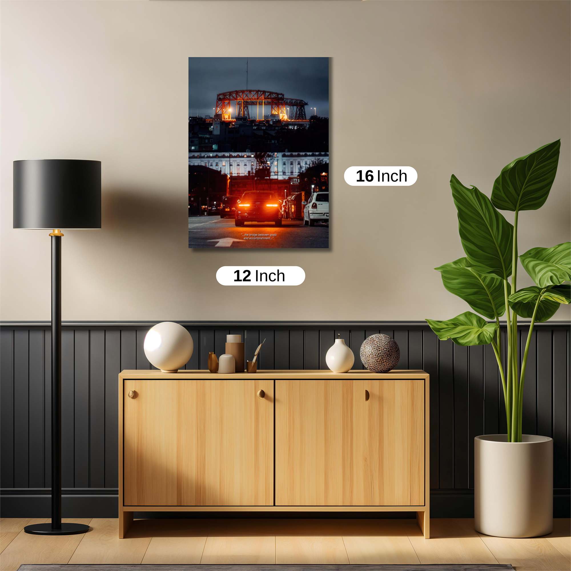 Bridge Glow Safe Wall Magnetic / M