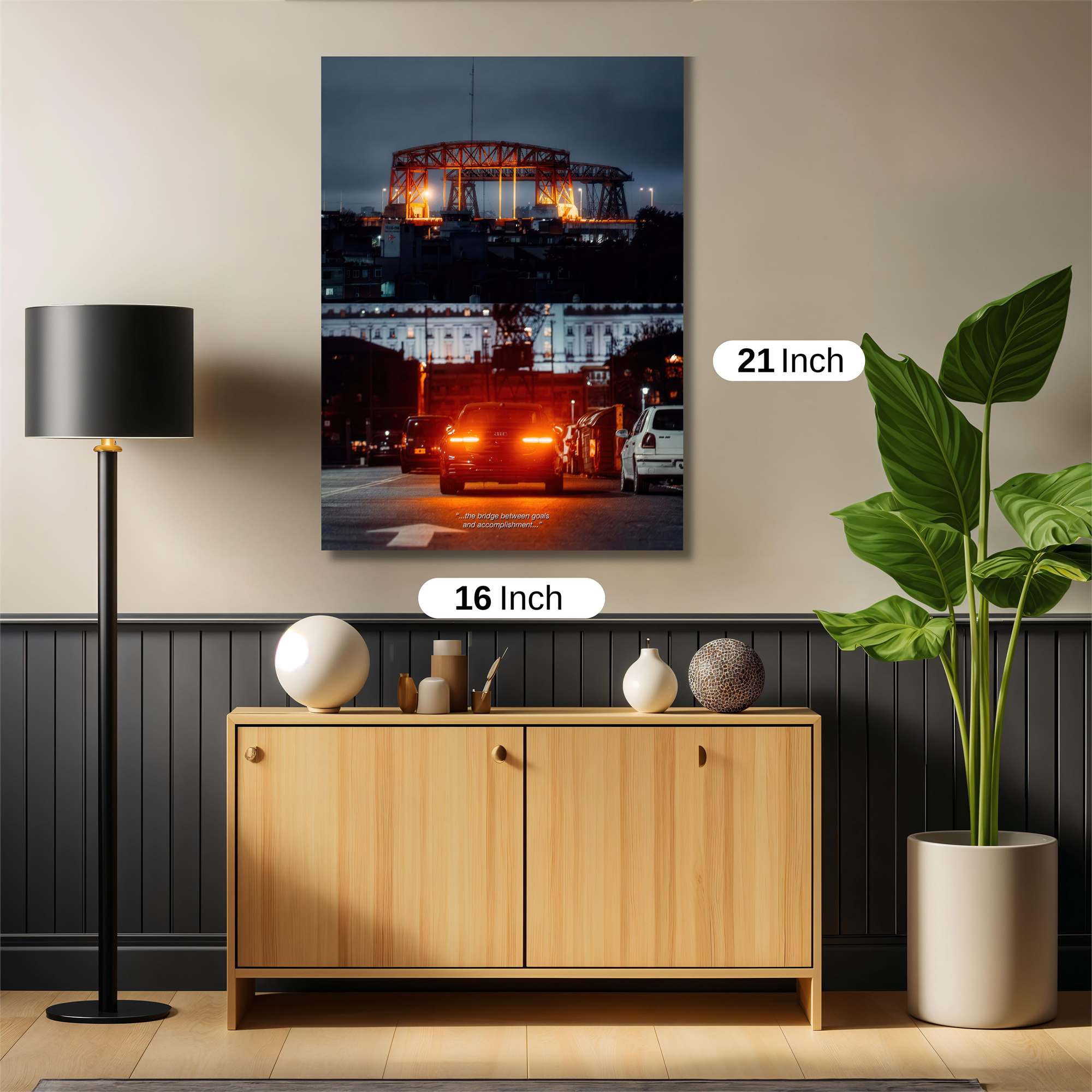 Bridge Glow Safe Wall Magnetic / M