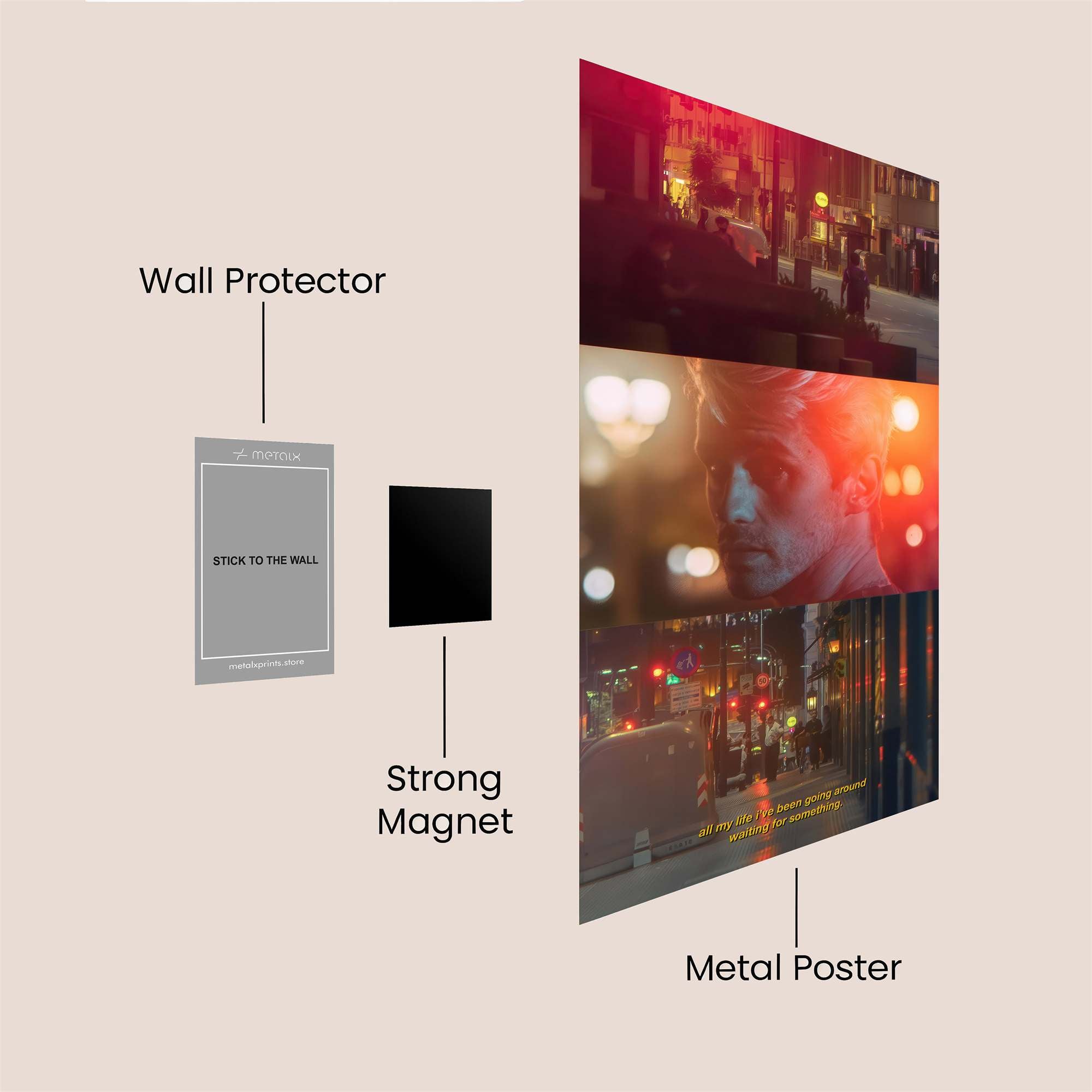 City Pulse Safe Wall Magnetic / M