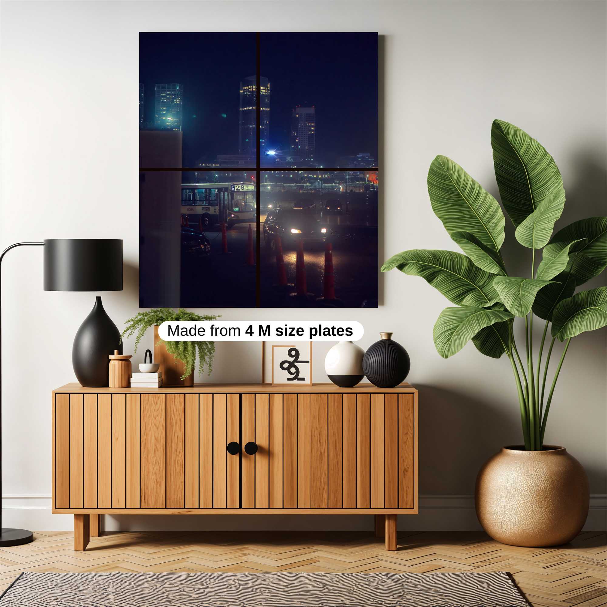 Cityscape Dream Safe Wall Magnetic / M
