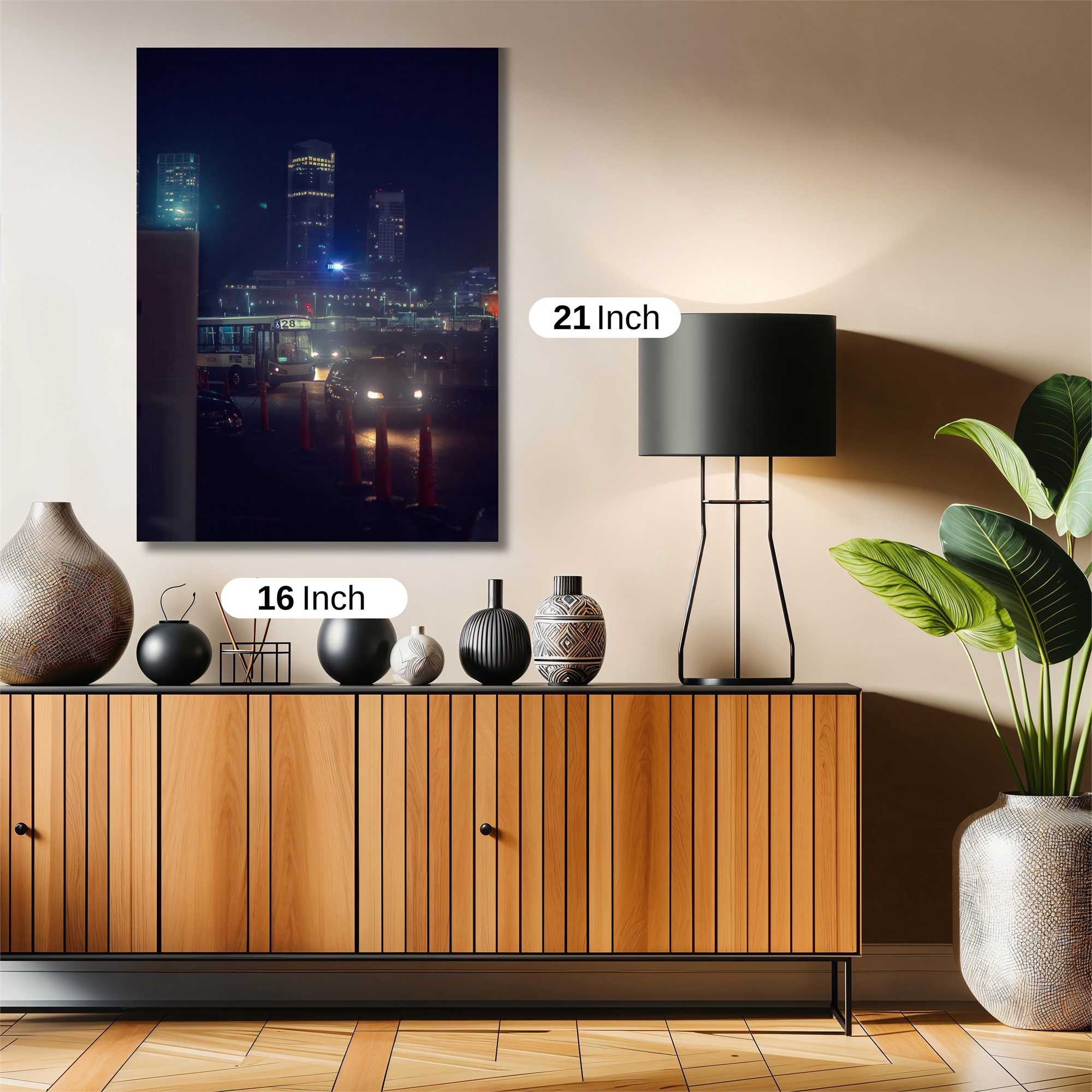 Cityscape Dream Safe Wall Magnetic / M
