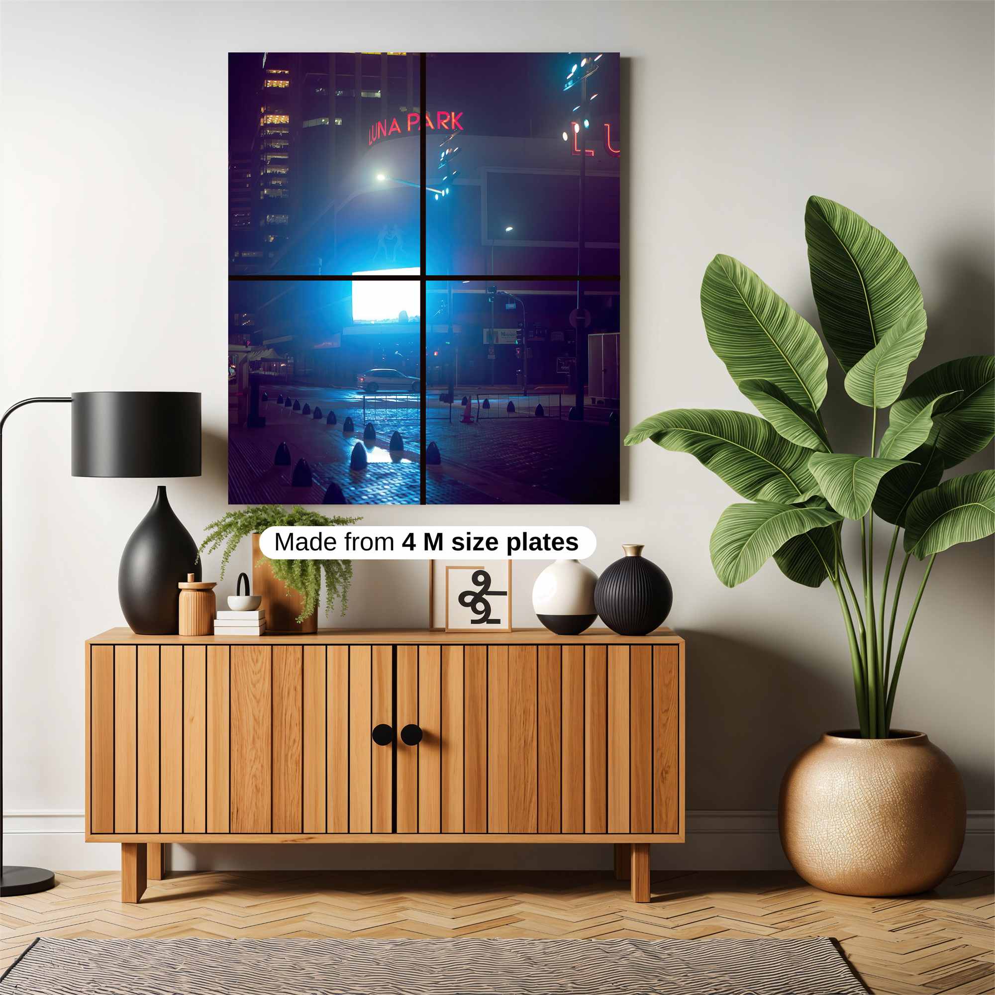 LunaPark Glow Safe Wall Magnetic / M