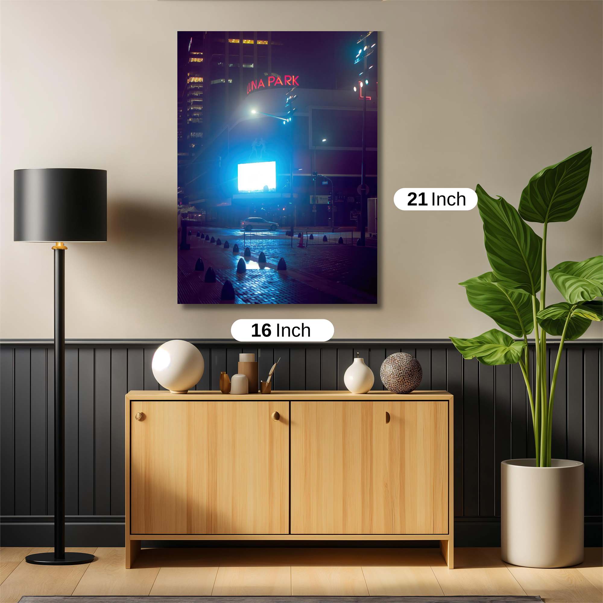 LunaPark Glow Safe Wall Magnetic / M