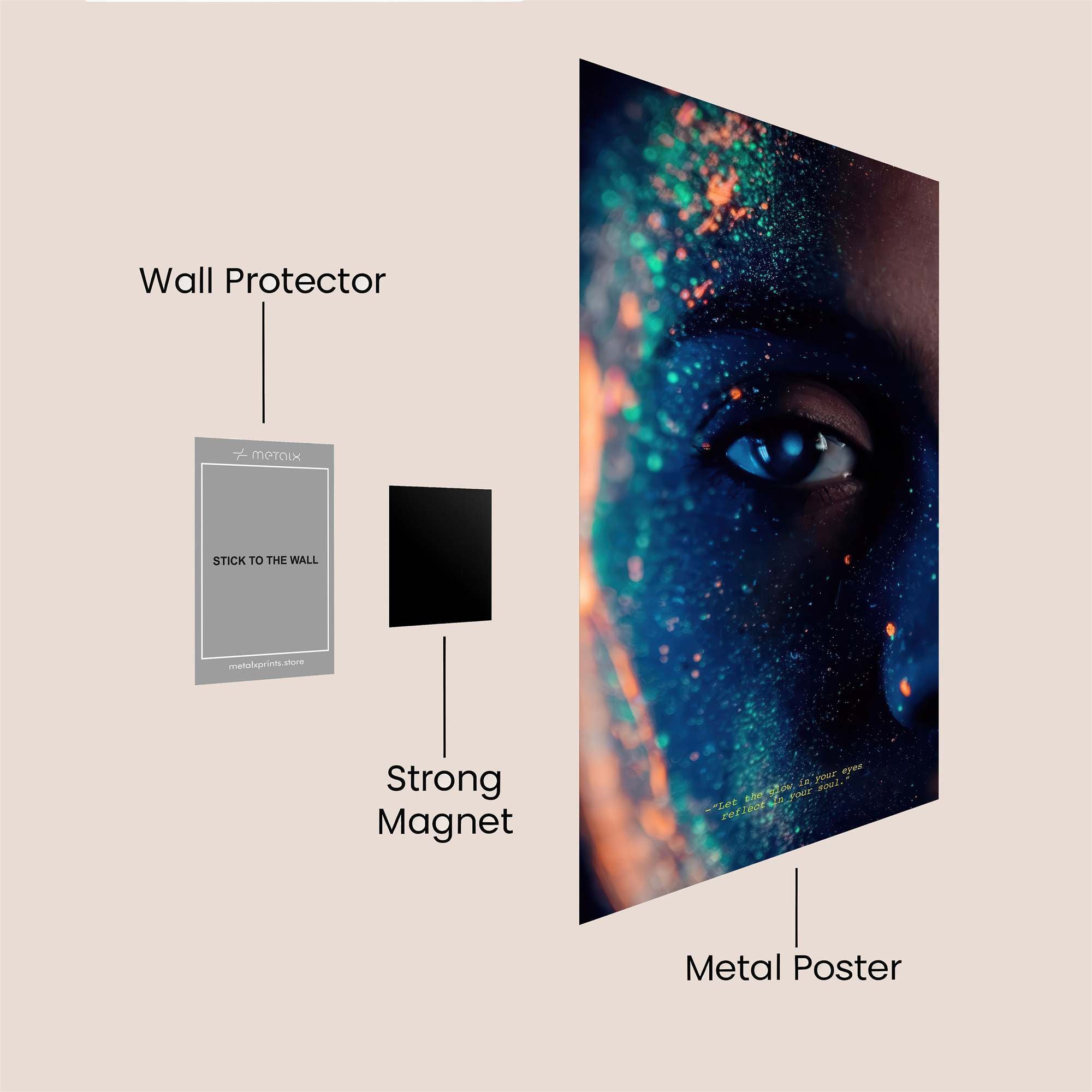 Cosmic Wonder Safe Wall Magnetic / M