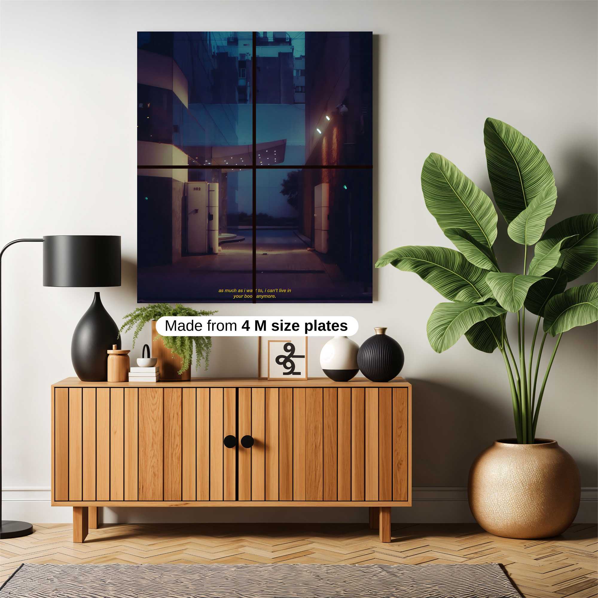 Urban Twilight Safe Wall Magnetic / M