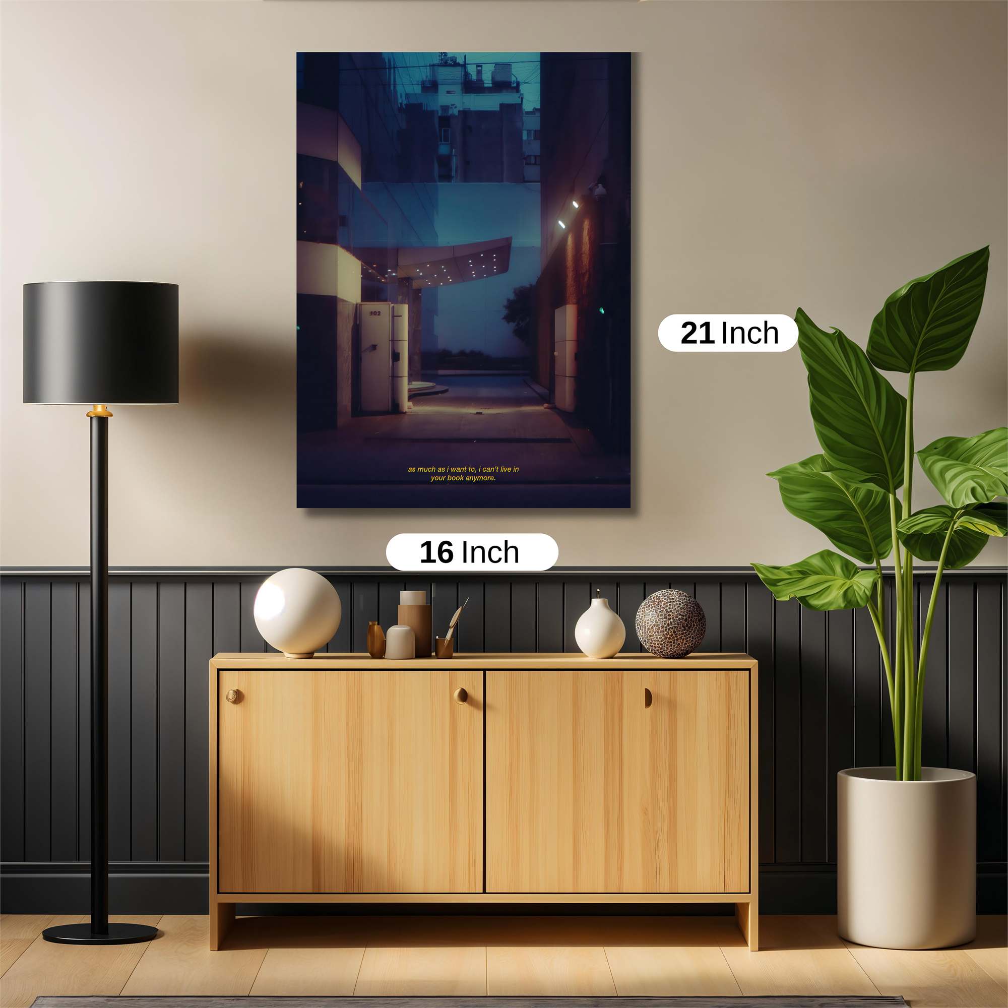 Urban Twilight Safe Wall Magnetic / M