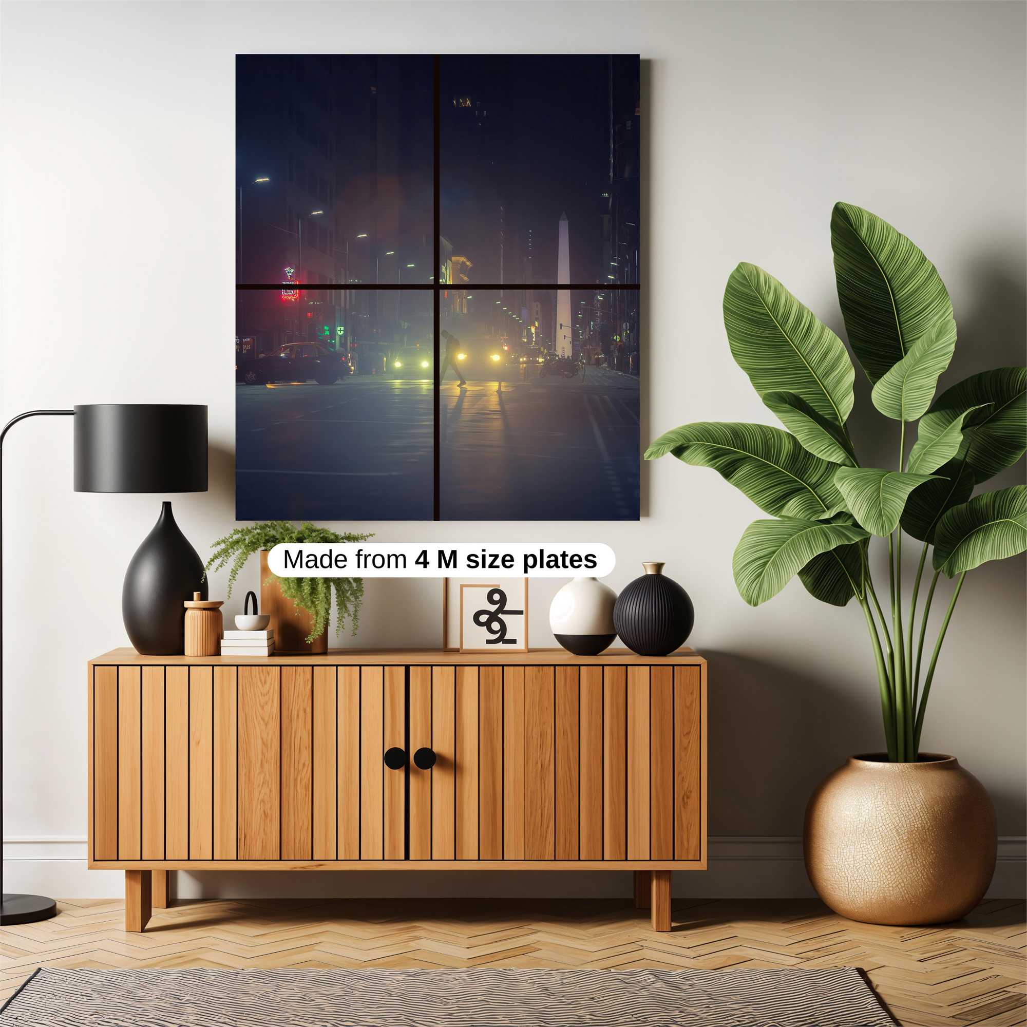 City Dreamscape Safe Wall Magnetic / M