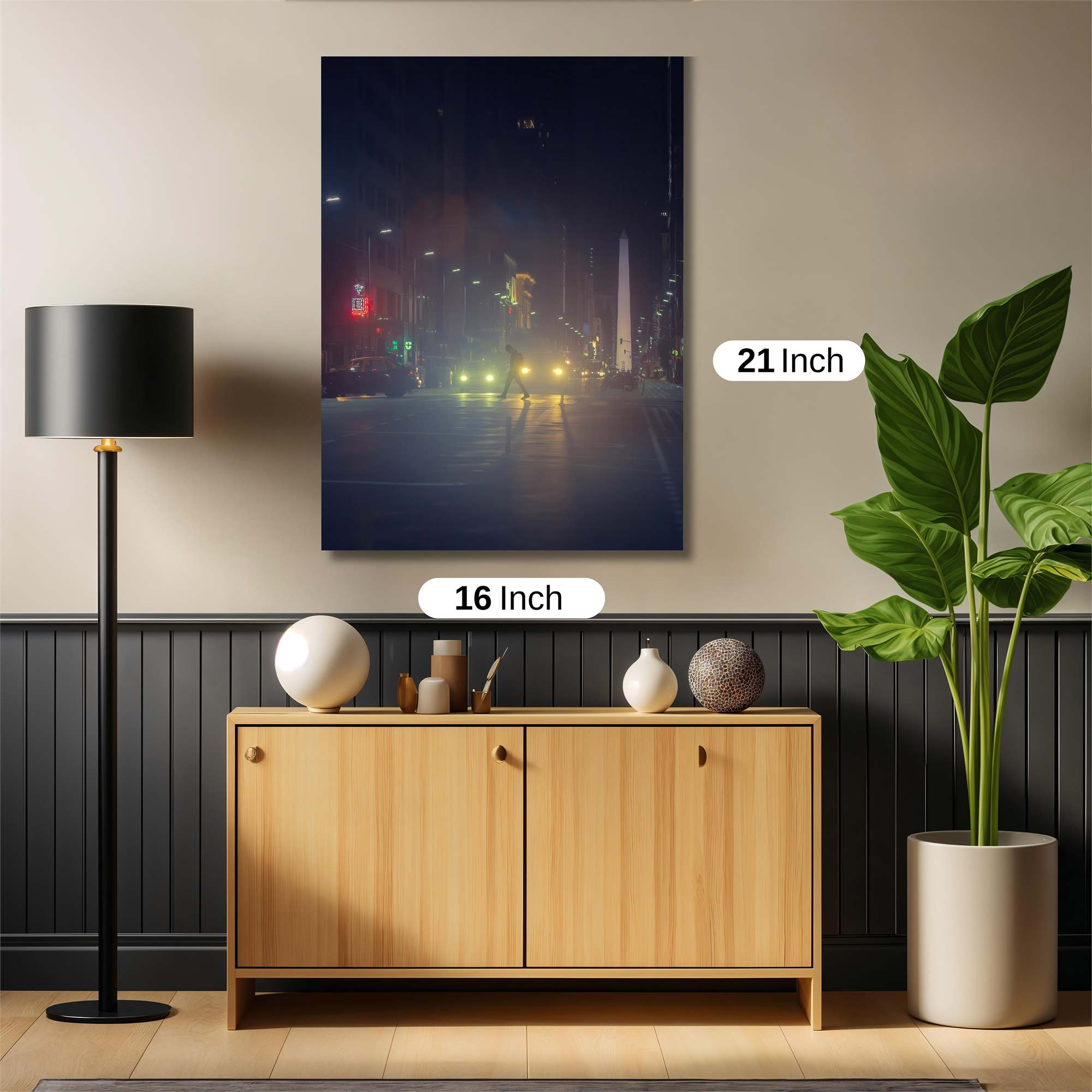 City Dreamscape Safe Wall Magnetic / M