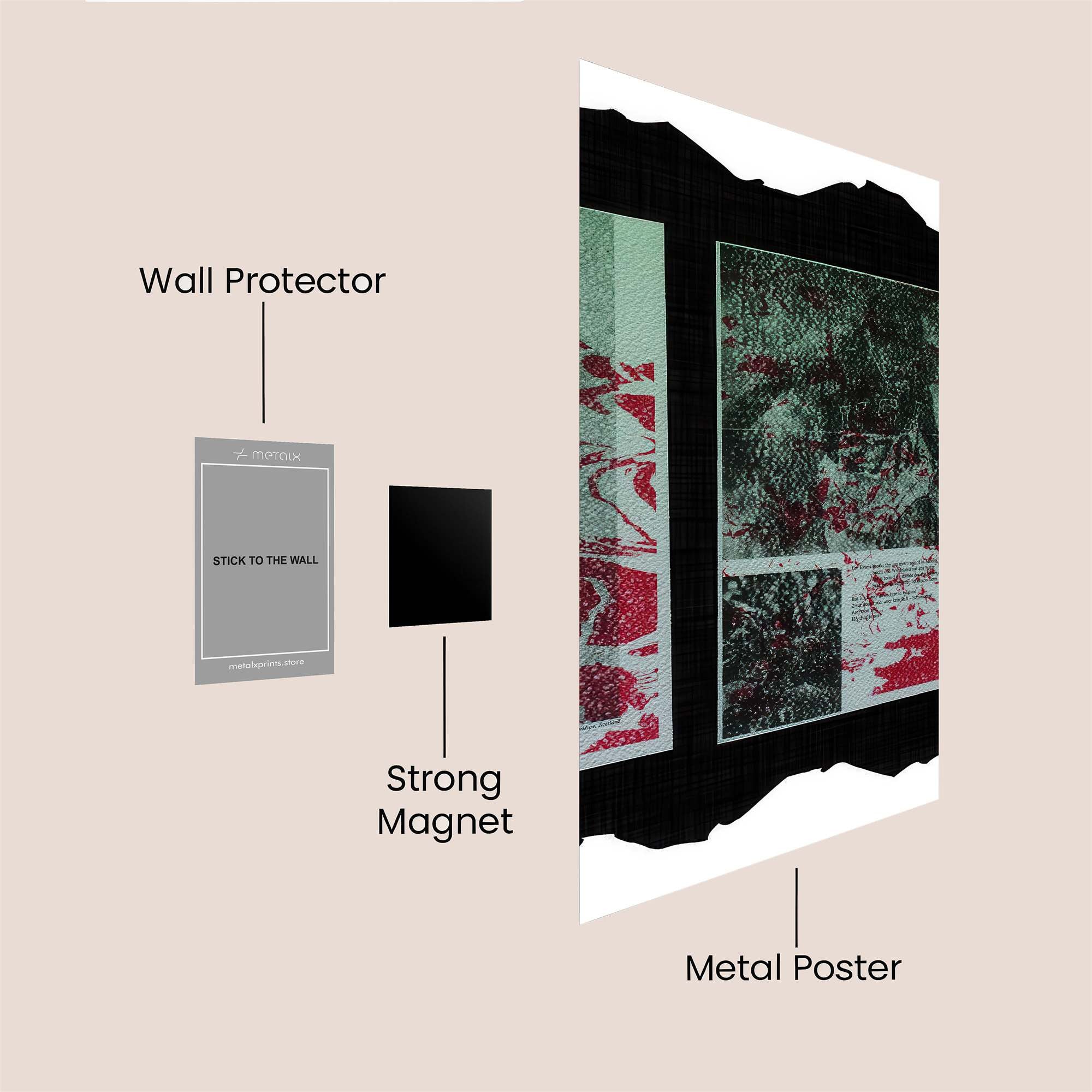 Cyberpunk Rebel Safe Wall Magnetic / M