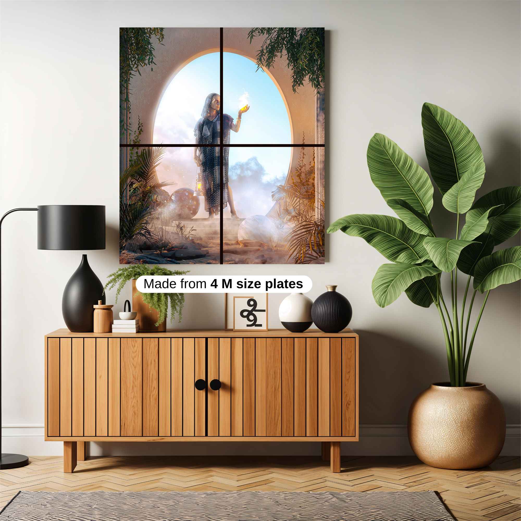 Pink Warrior Safe Wall Magnetic / M