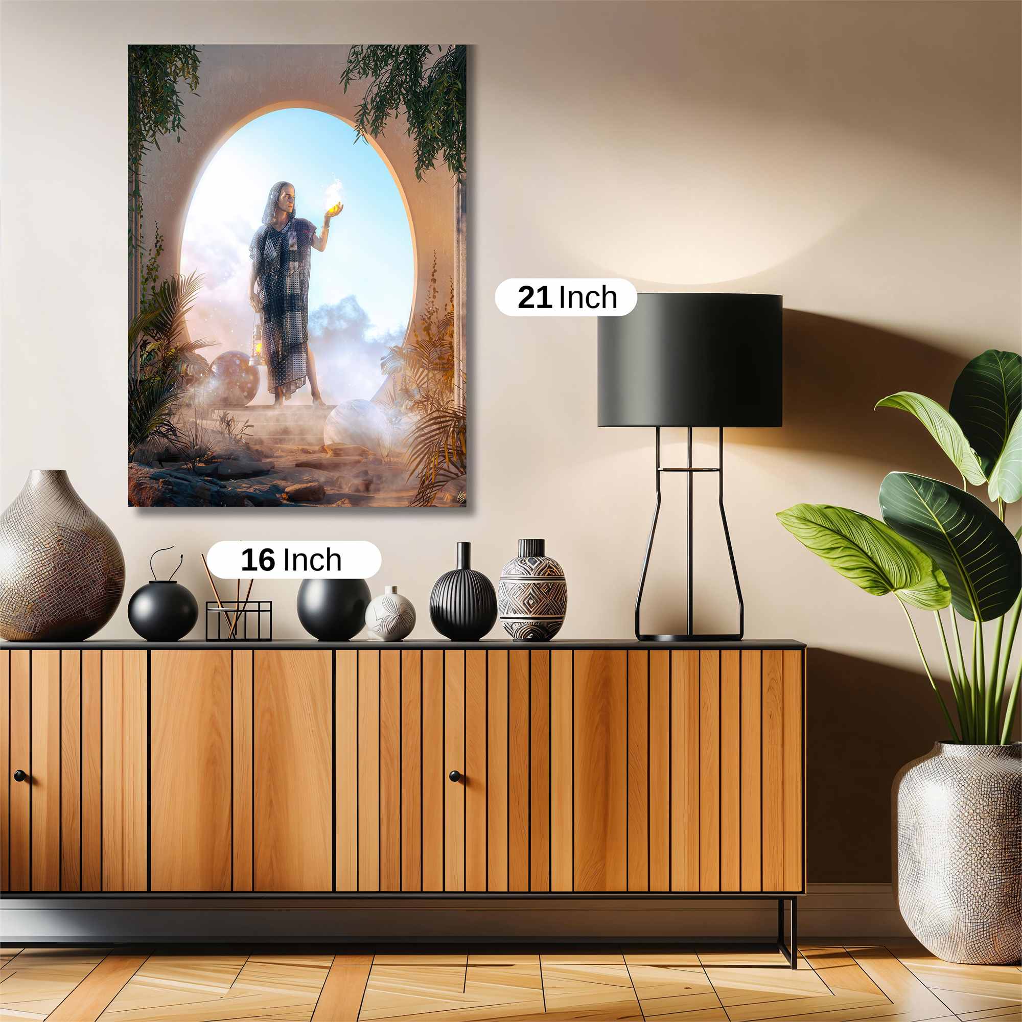 Pink Warrior Safe Wall Magnetic / M