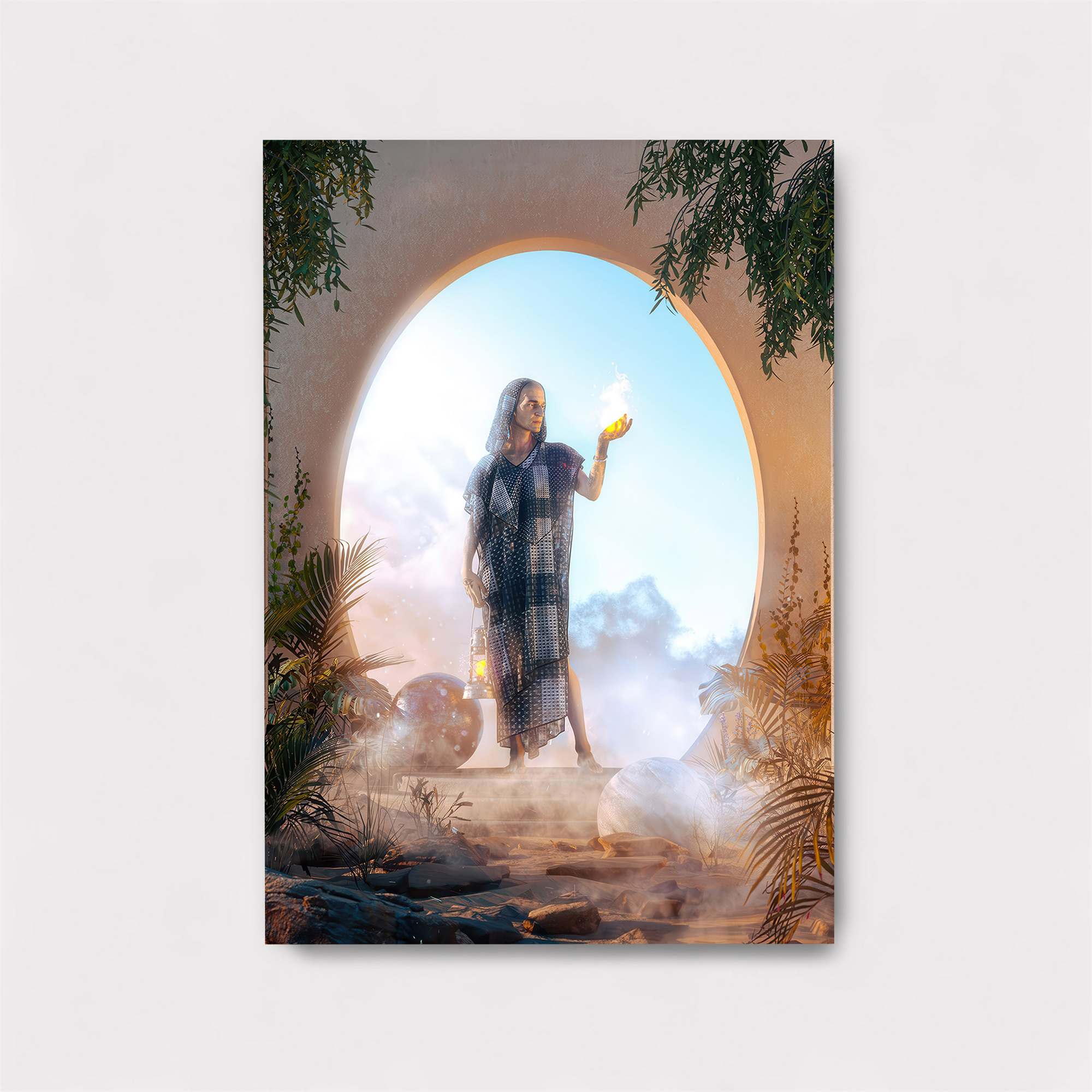 Pink Warrior Safe Wall Magnetic / M