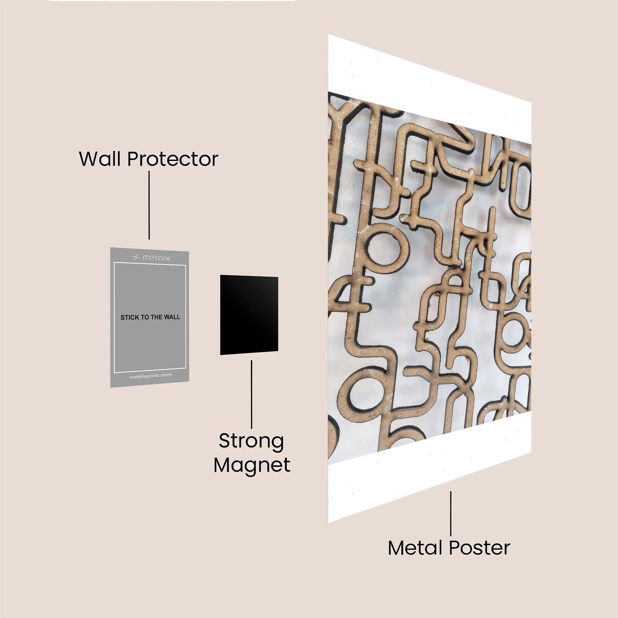 IceCreamWhimsy Safe Wall Magnetic / M