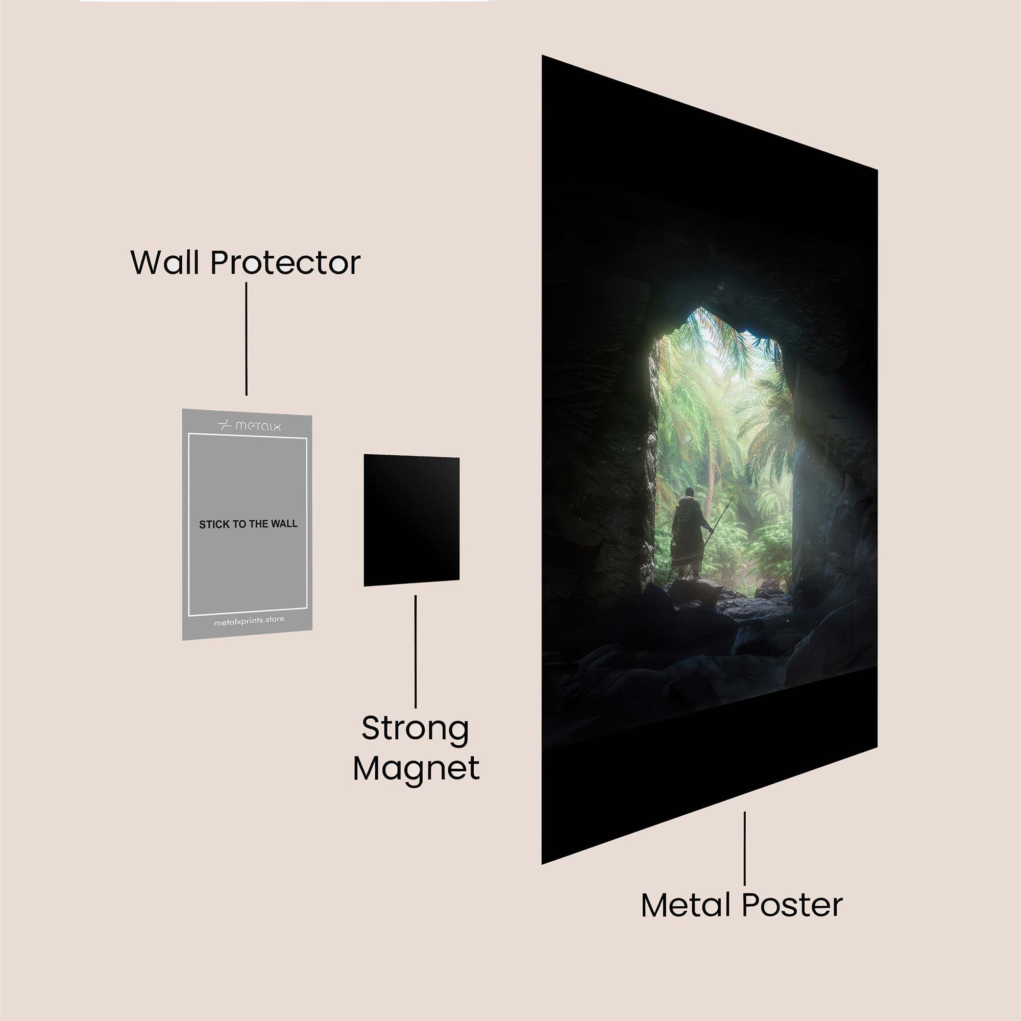 Yor Devastated Safe Wall Magnetic / M