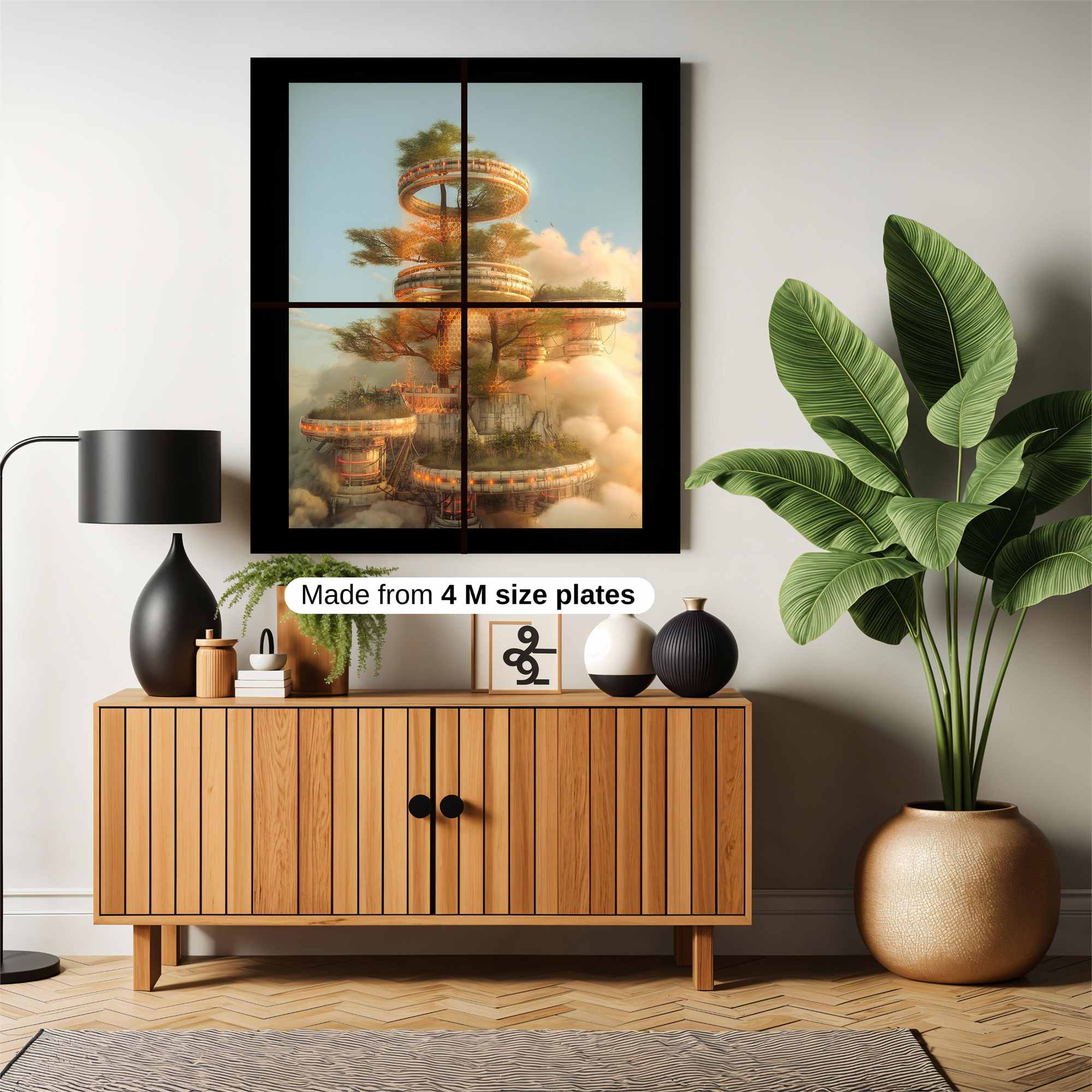 Neon Dusk Safe Wall Magnetic / M