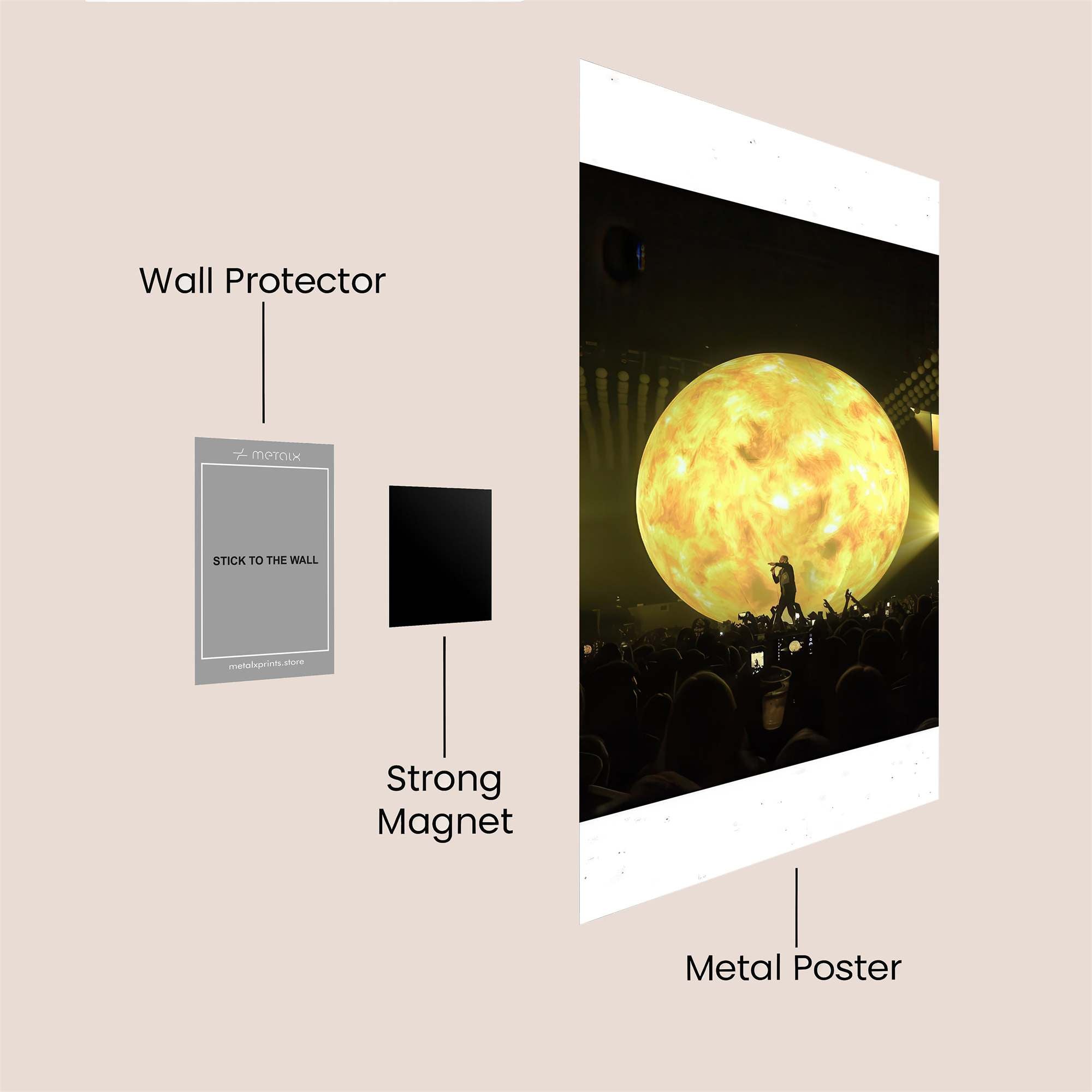 Nymphic Enigma Safe Wall Magnetic / M