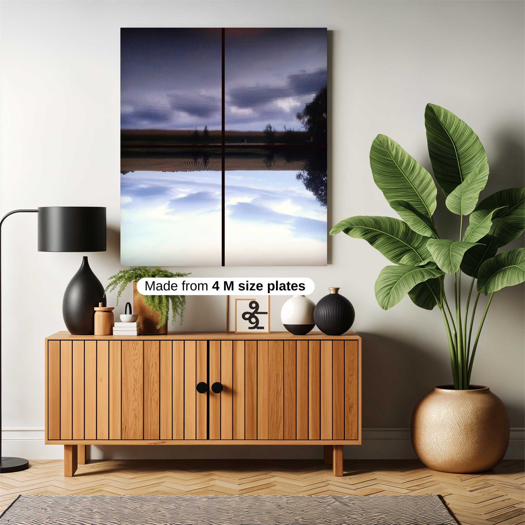 Floral Serenity Safe Wall Magnetic / M