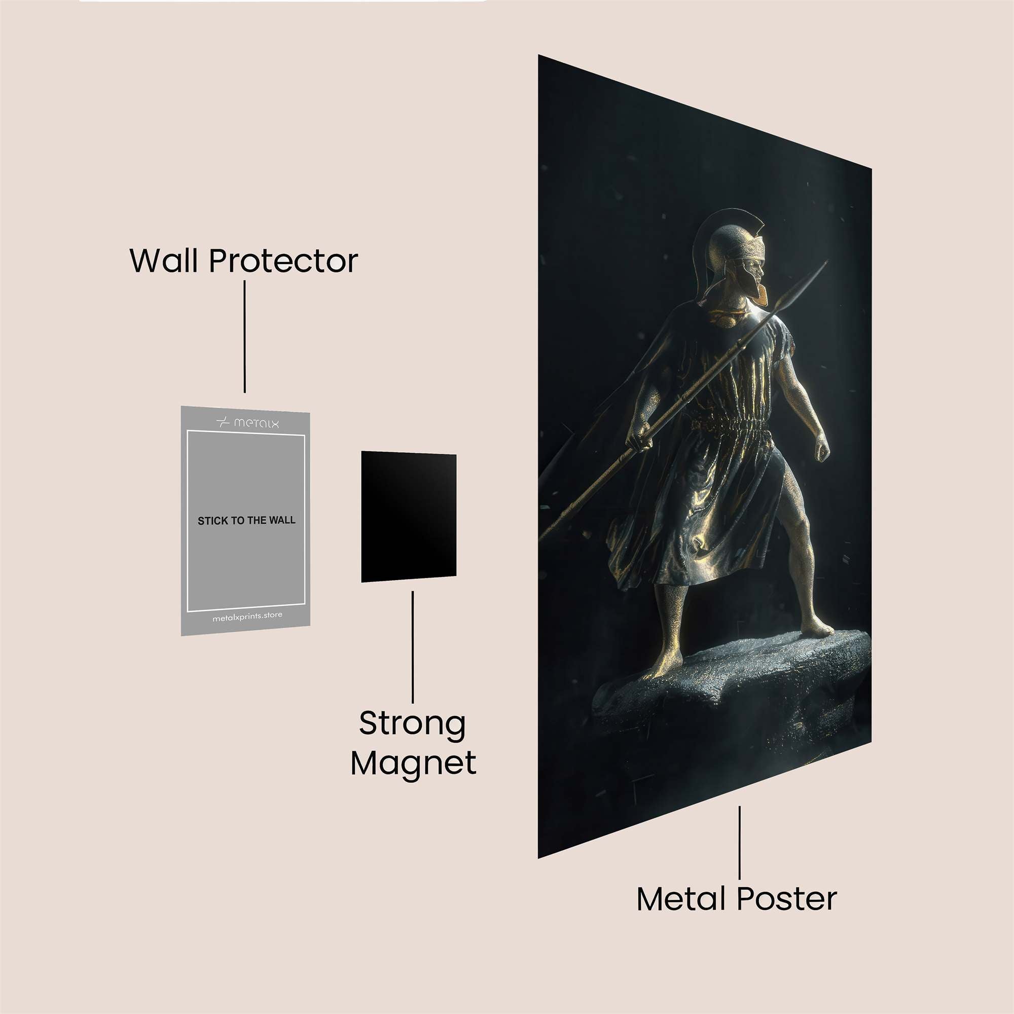 Cyberpunk Enigma Safe Wall Magnetic / M
