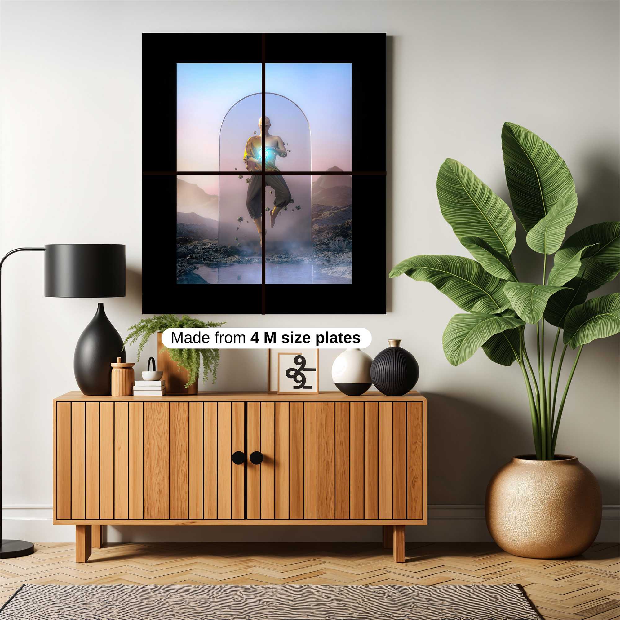 Sunset Solitude Safe Wall Magnetic / M