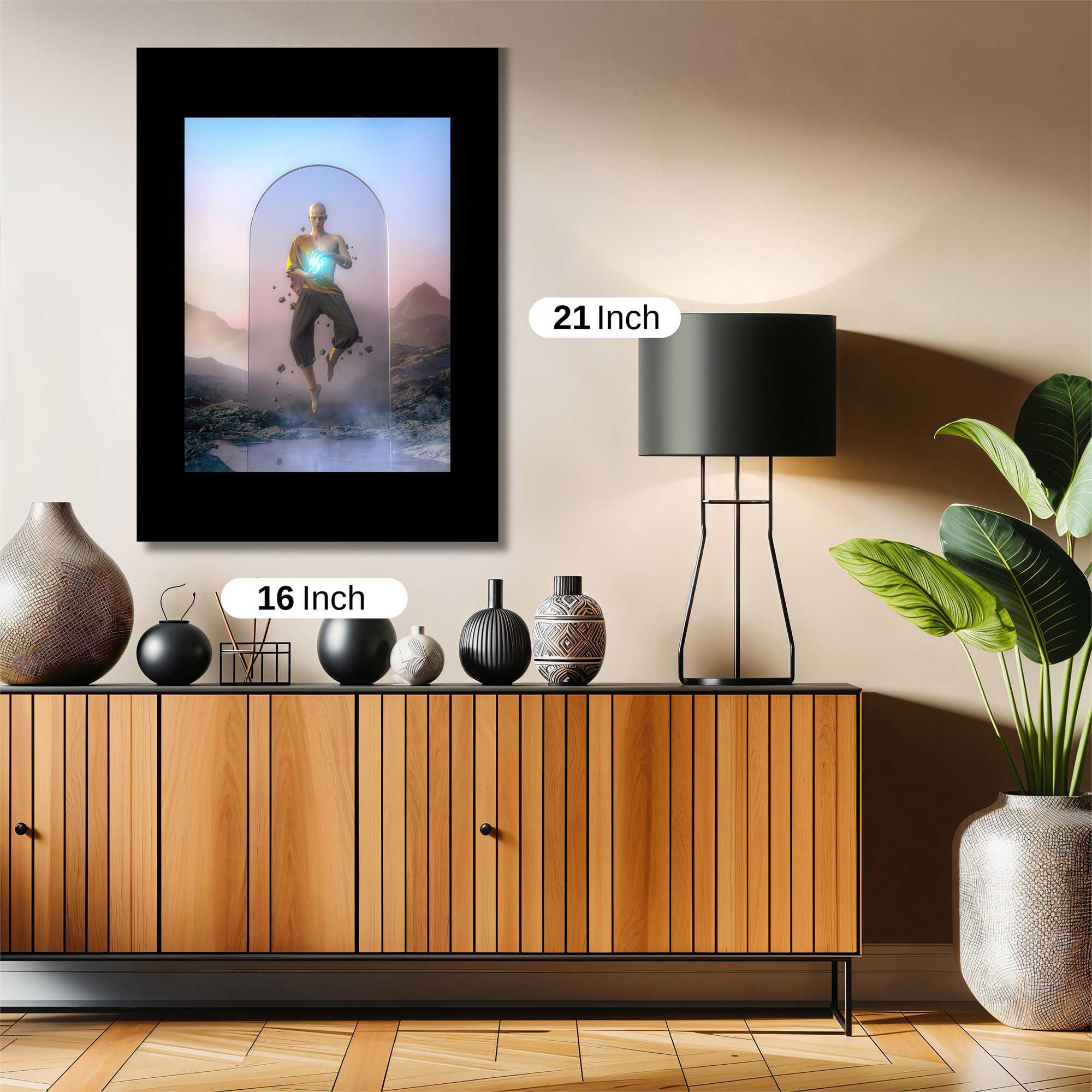 Sunset Solitude Safe Wall Magnetic / M