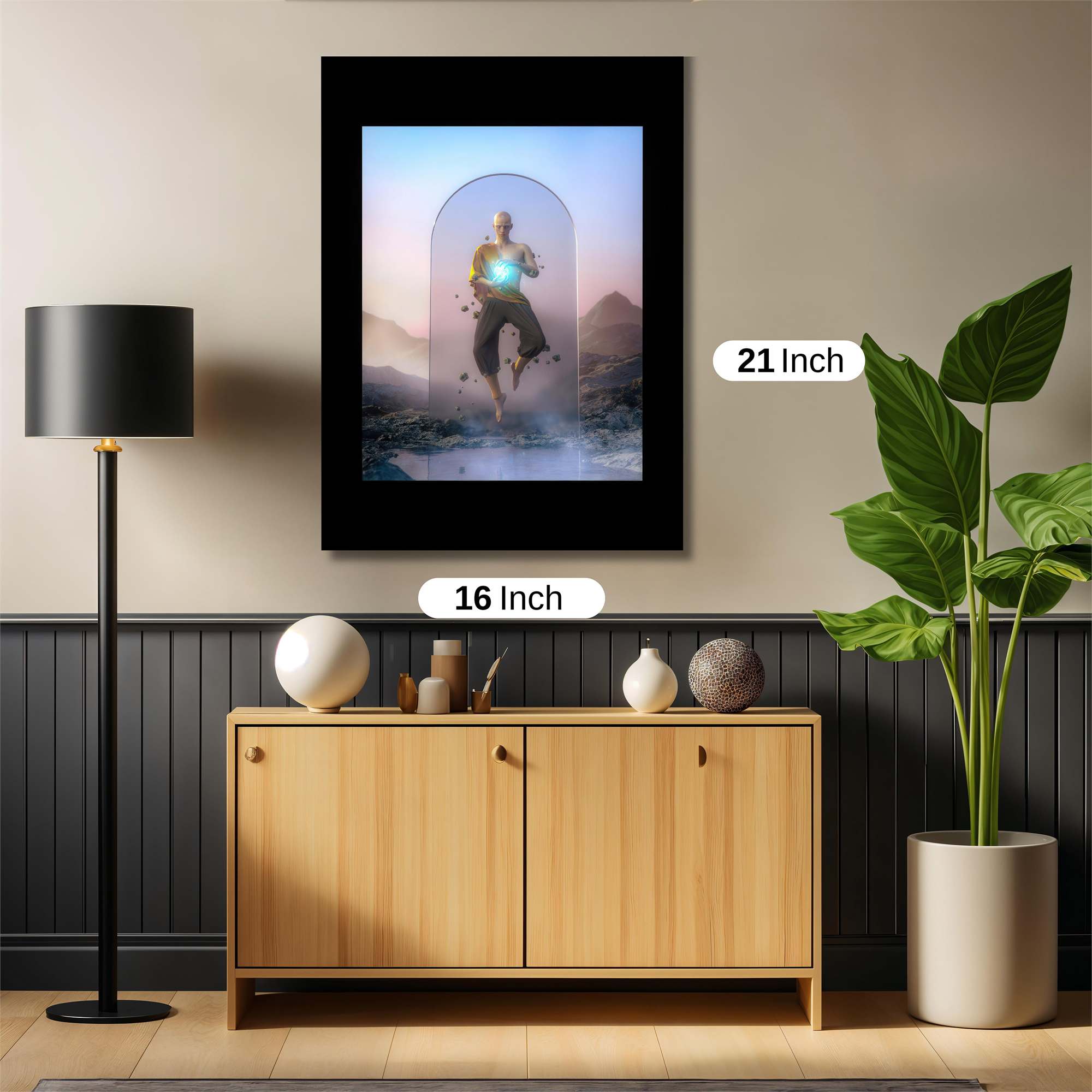 Sunset Solitude Safe Wall Magnetic / M