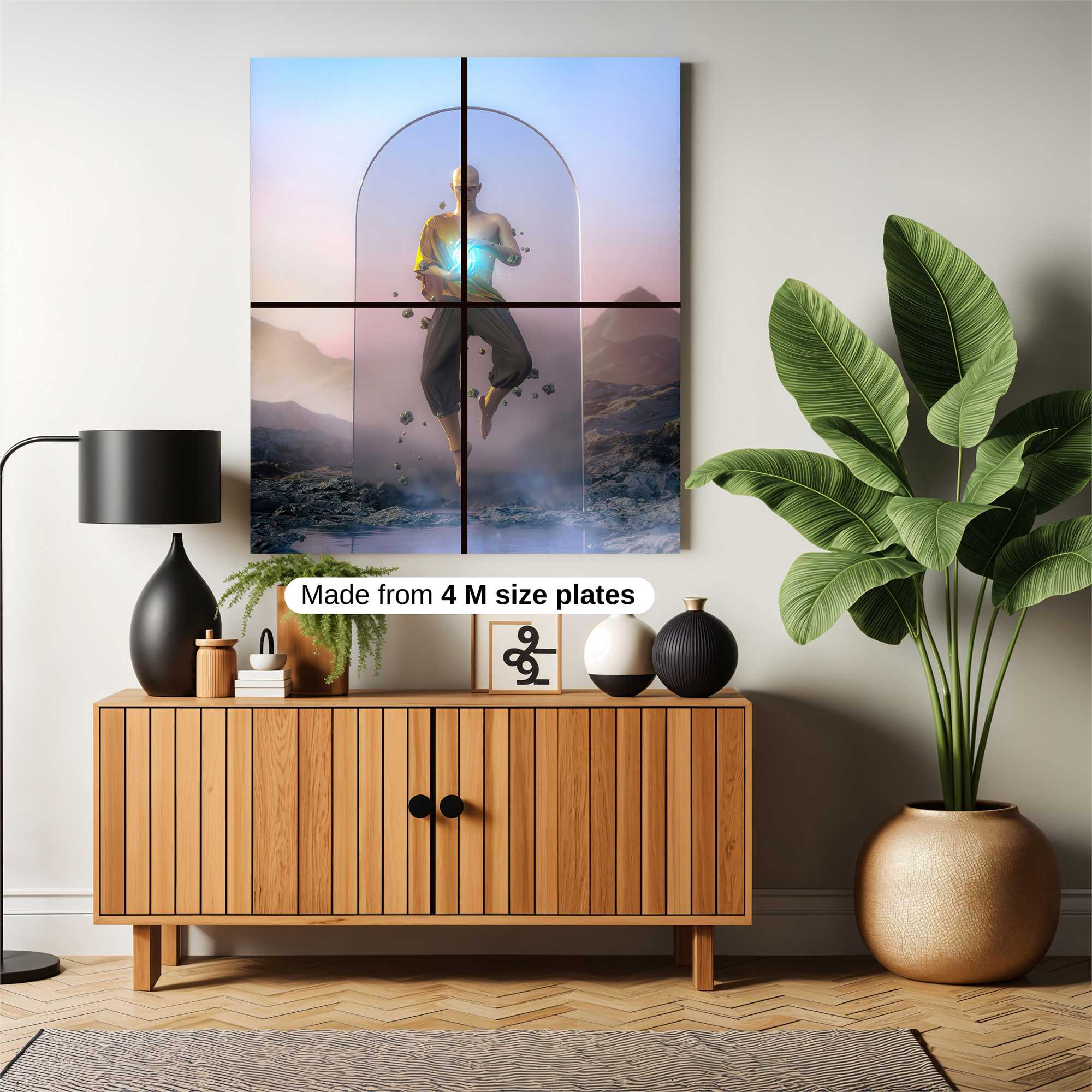 Sunset Solitude Safe Wall Magnetic / M