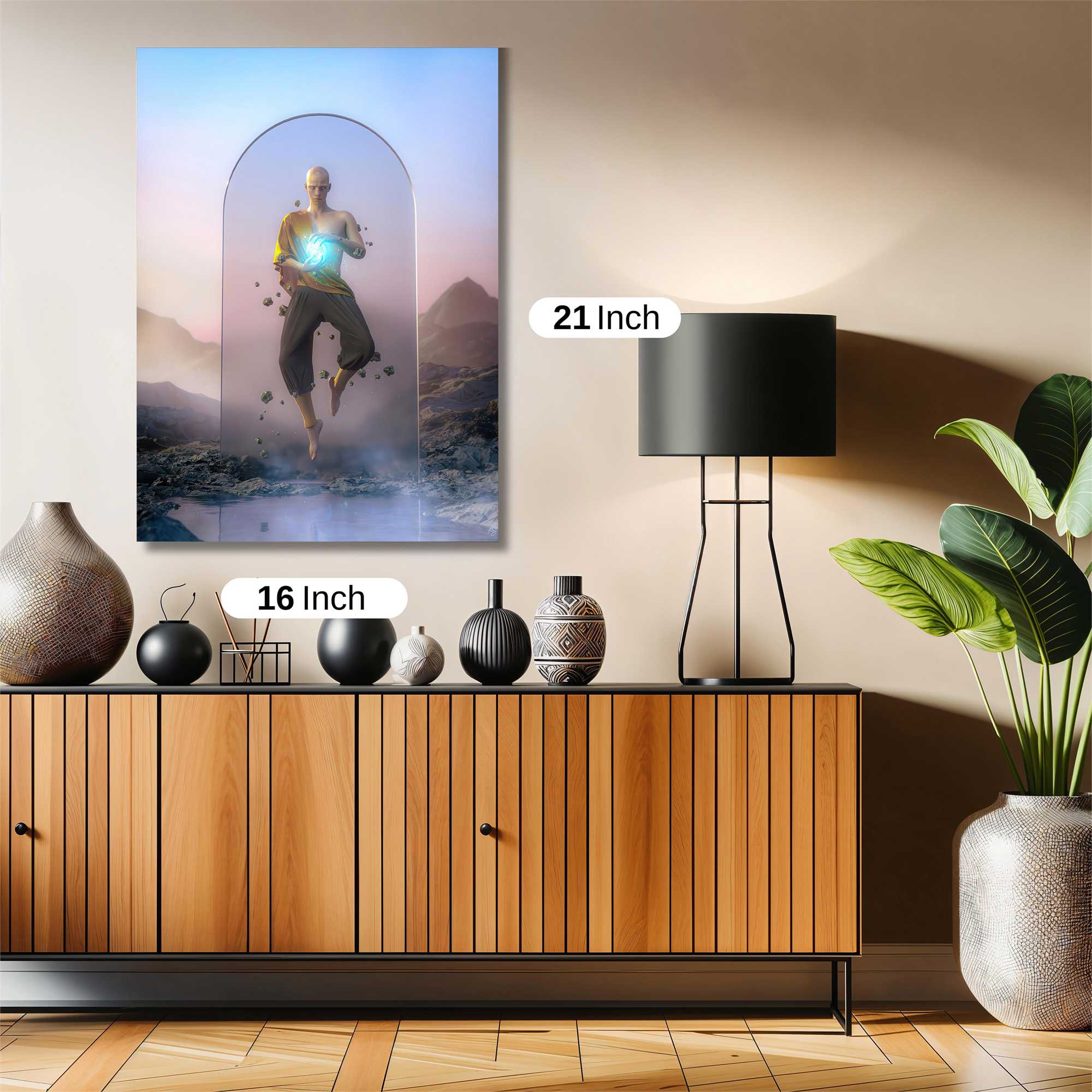 Sunset Solitude Safe Wall Magnetic / M