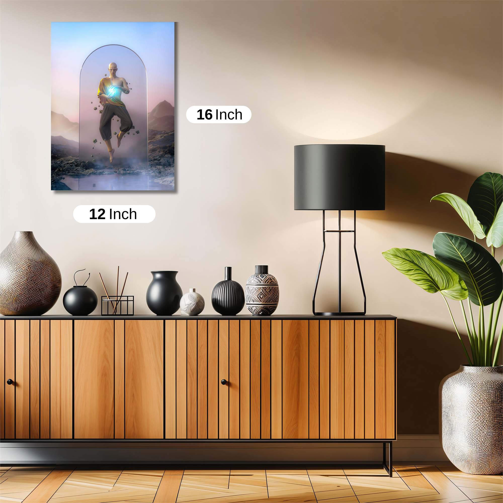 Sunset Solitude Safe Wall Magnetic / M