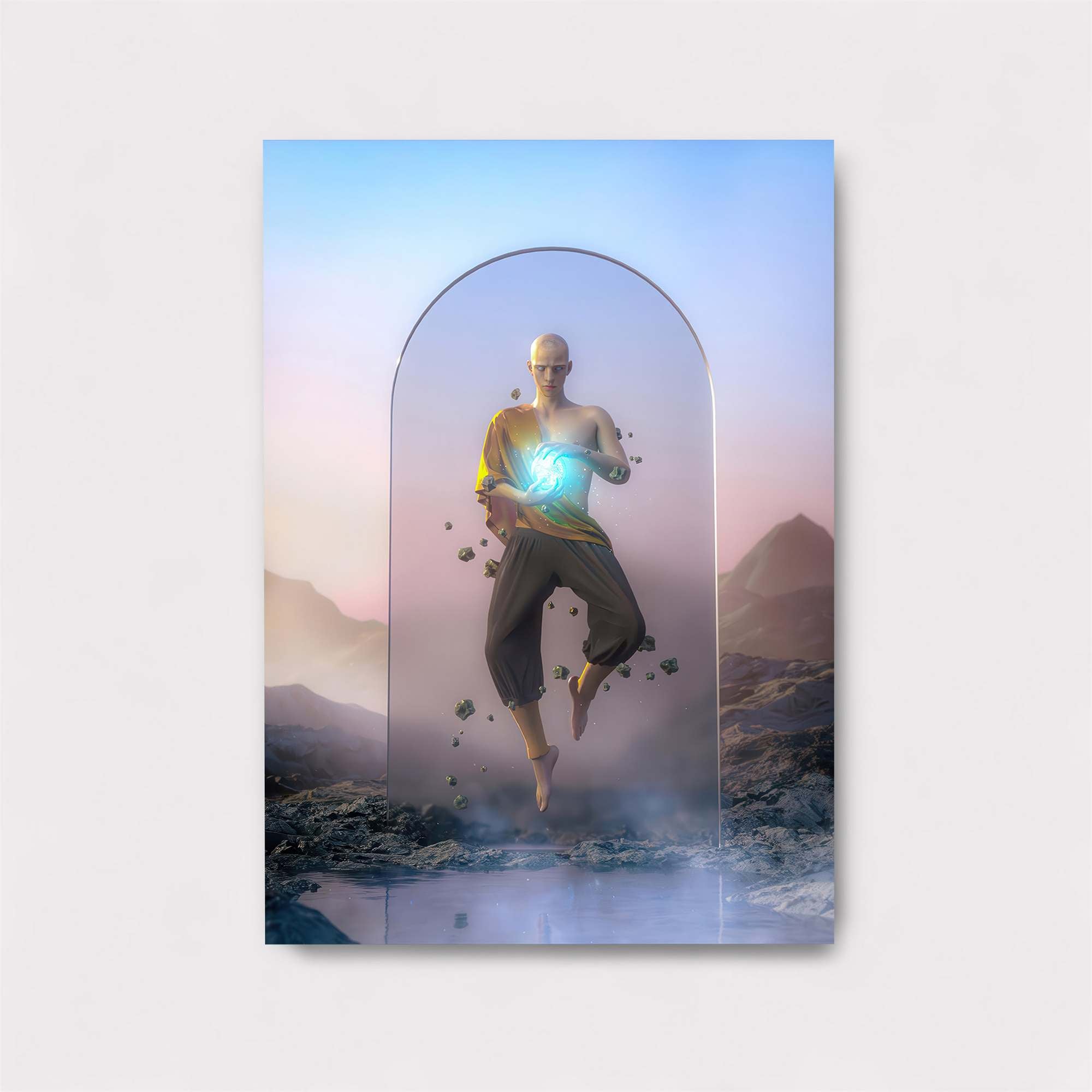 Sunset Solitude Safe Wall Magnetic / M