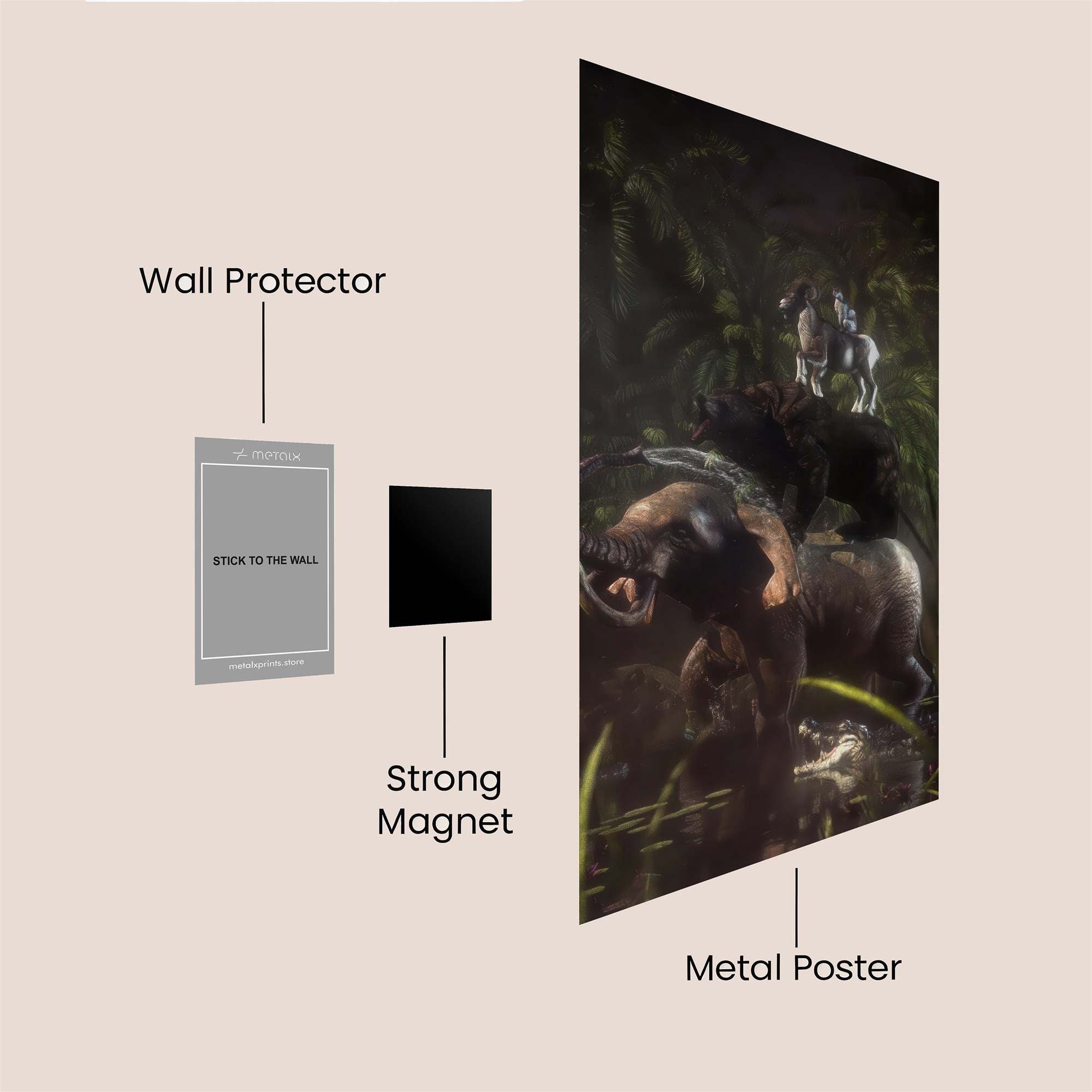 Enchanted Serenity Safe Wall Magnetic / M