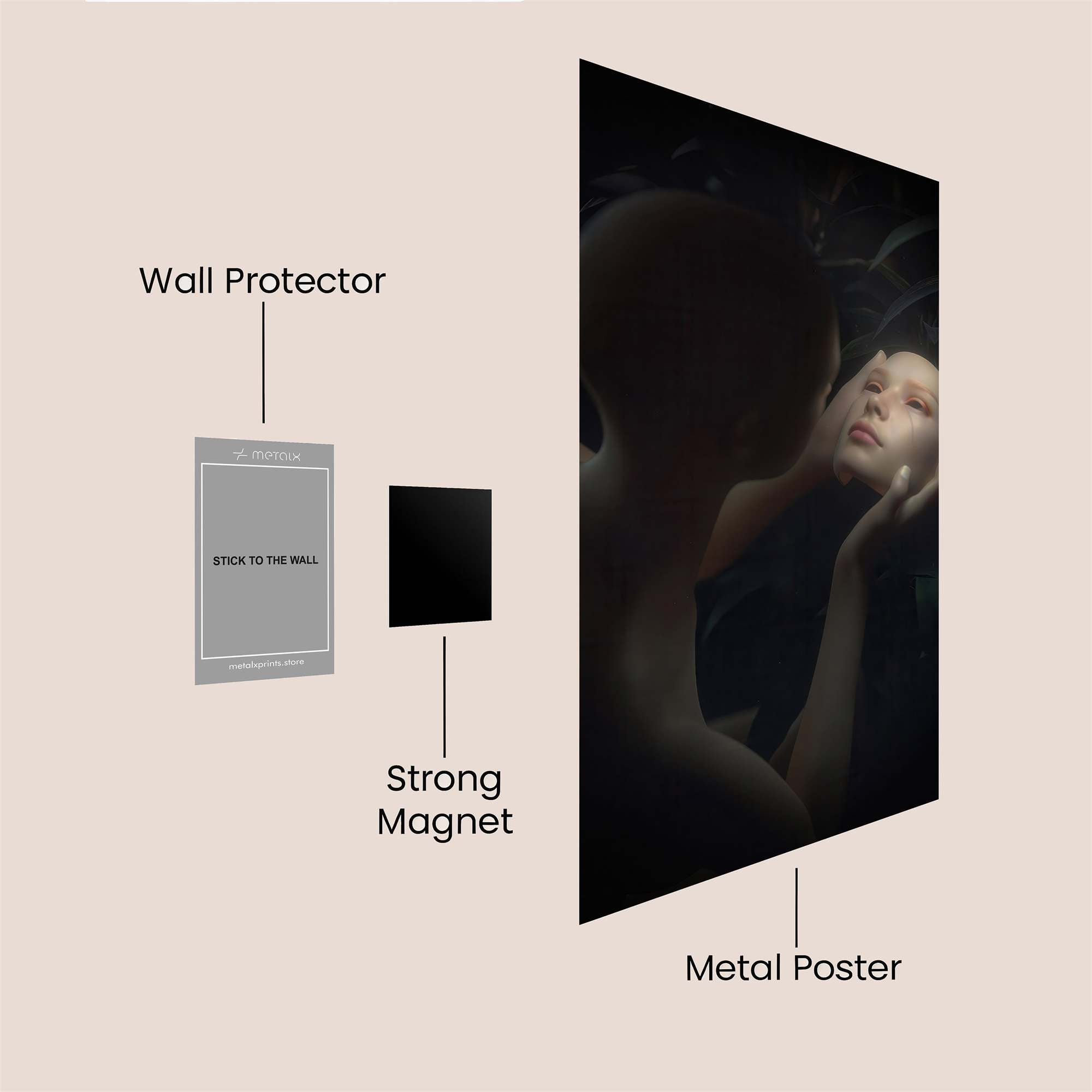 City Pulse Safe Wall Magnetic / M