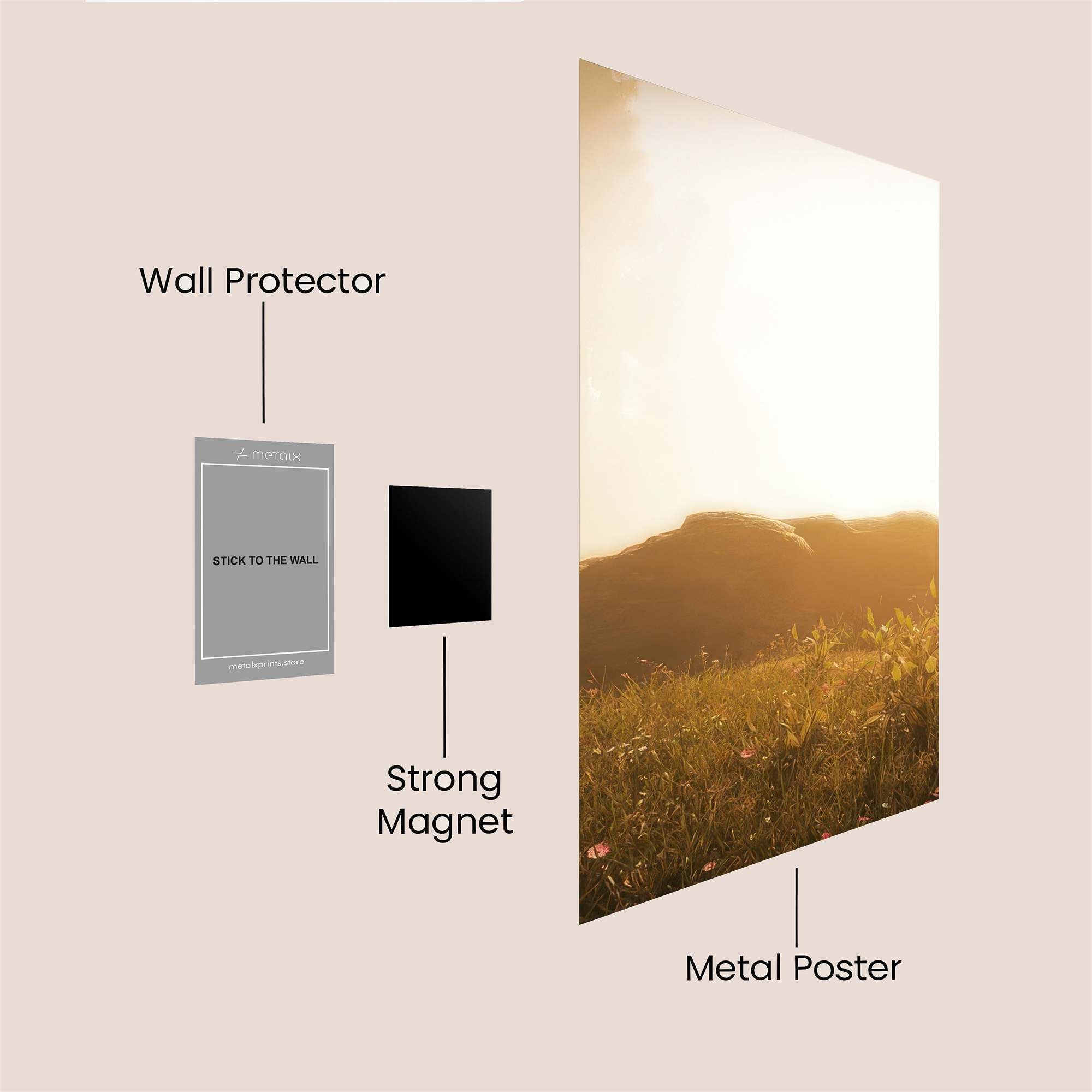Urban Enigma Safe Wall Magnetic / M