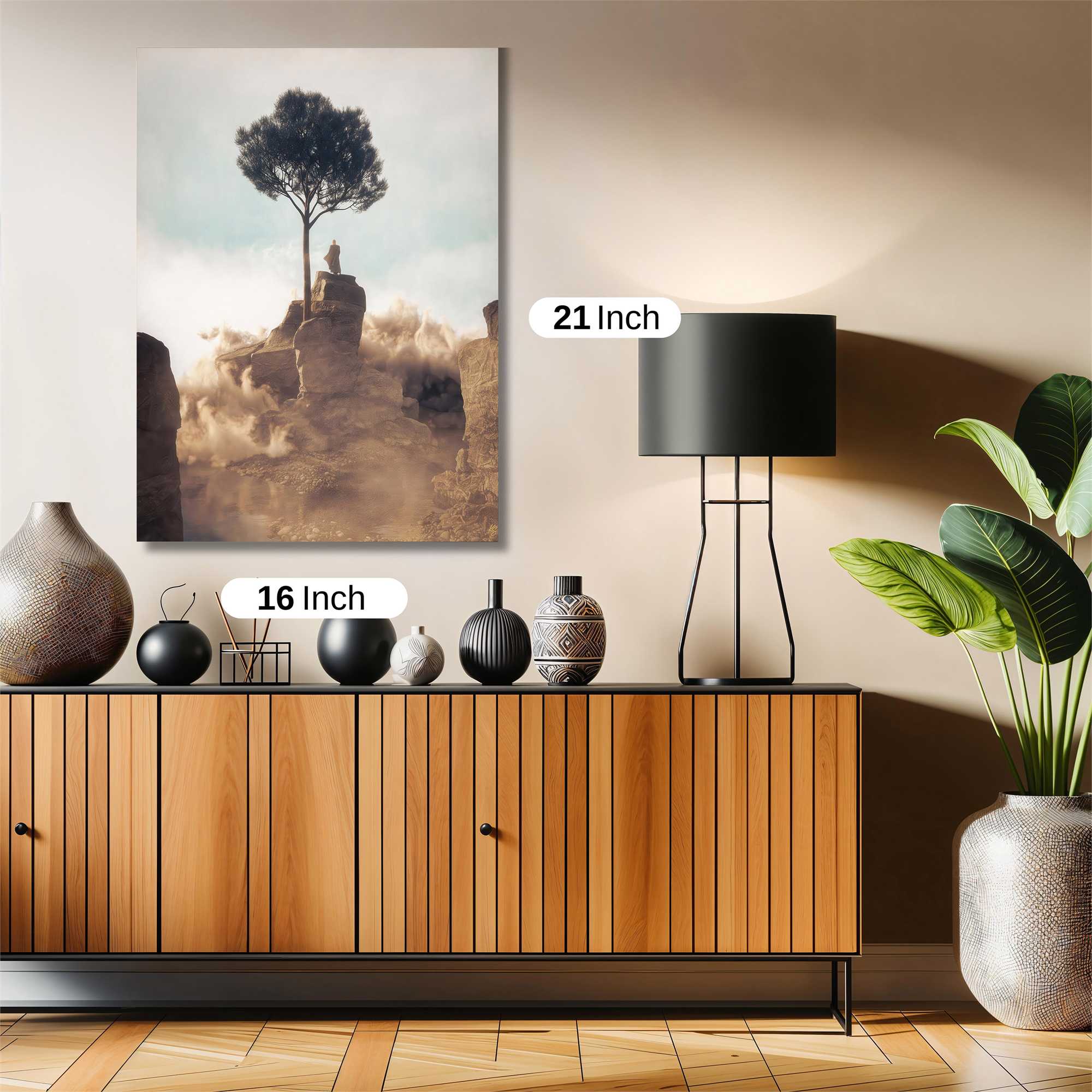 Neon Serenity Safe Wall Magnetic / M